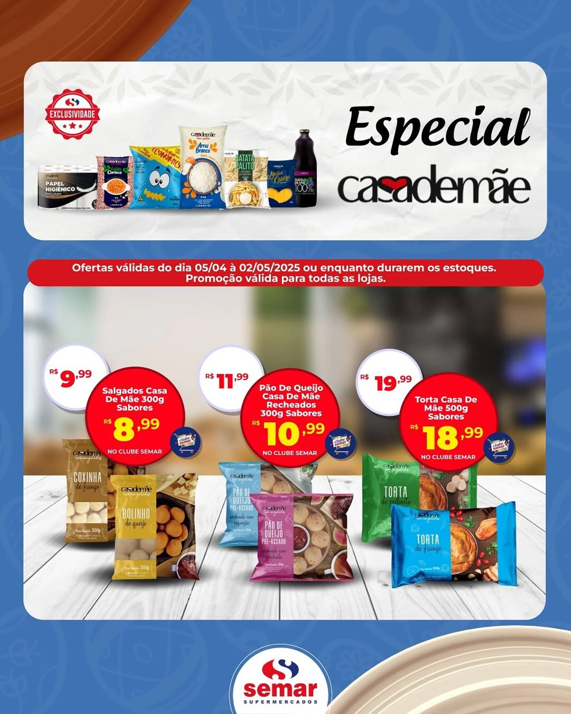Encarte de Catálogo Semar Supermercado 23 de abril até 2 de maio 2025 - Pagina 2