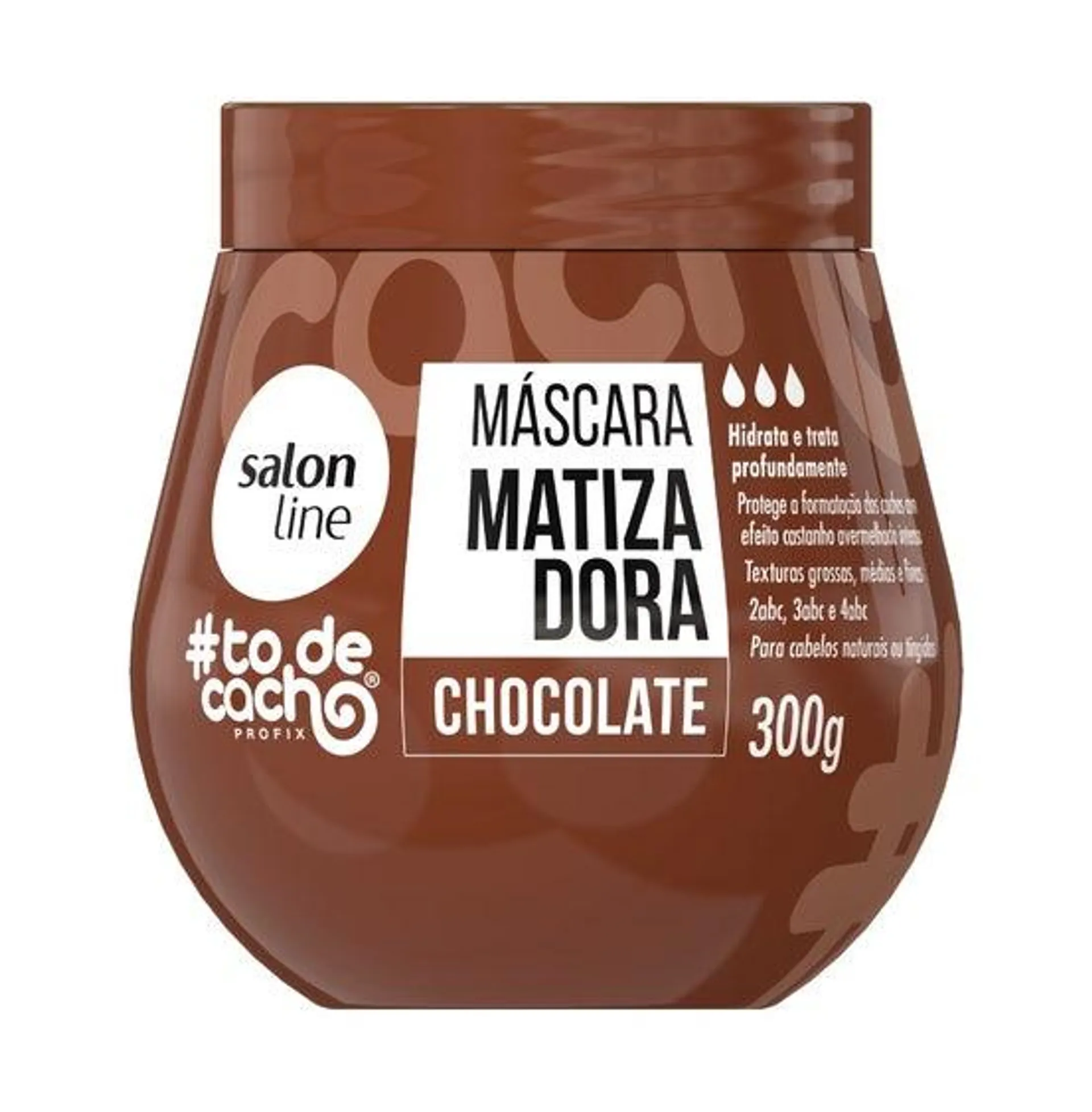 Máscara Salon Line #Todecacho Matizadora Chocolate 300gr