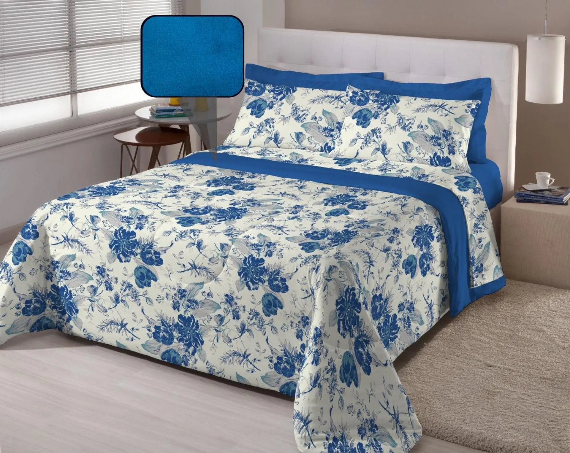 Coberdrom Casal Estampas Sortidas 190x220cm AC2472 - Arte Cazza
