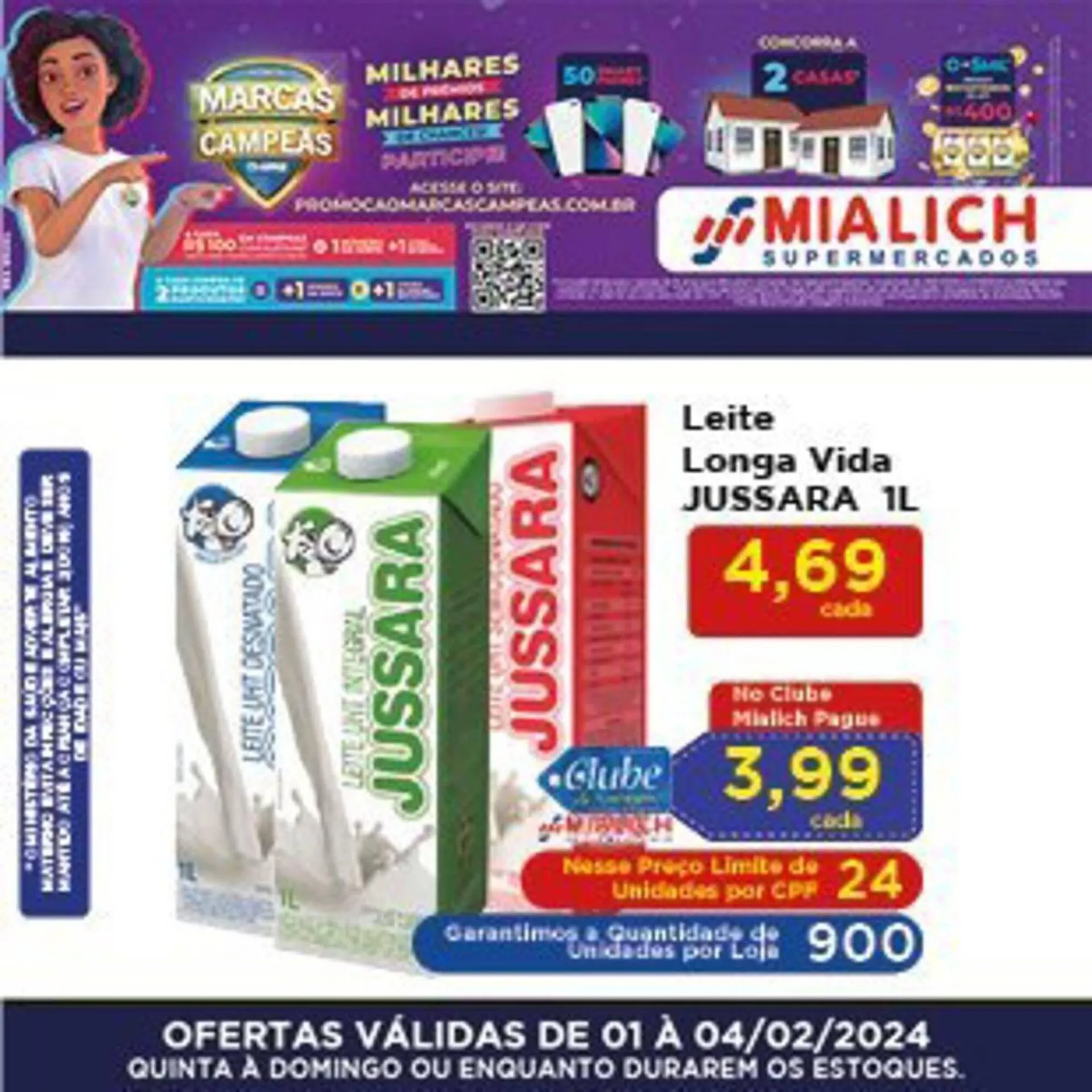 Encarte de Catálogo Mialich Supermercados 5 de fevereiro até 7 de fevereiro 2024 - Pagina 8