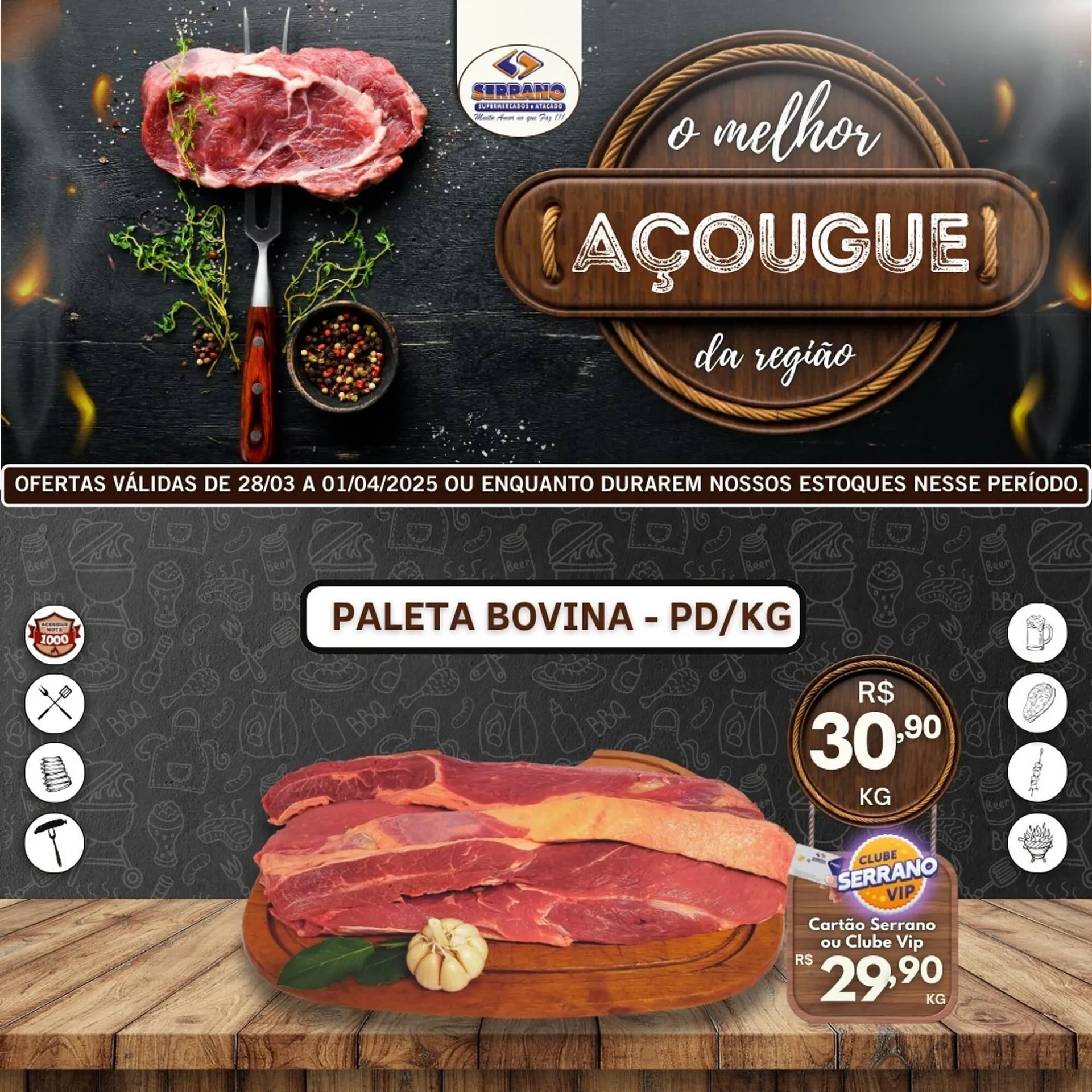 Encarte de Catálogo Serrano Supermercado 29 de março até 1 de abril 2025 - Pagina 4