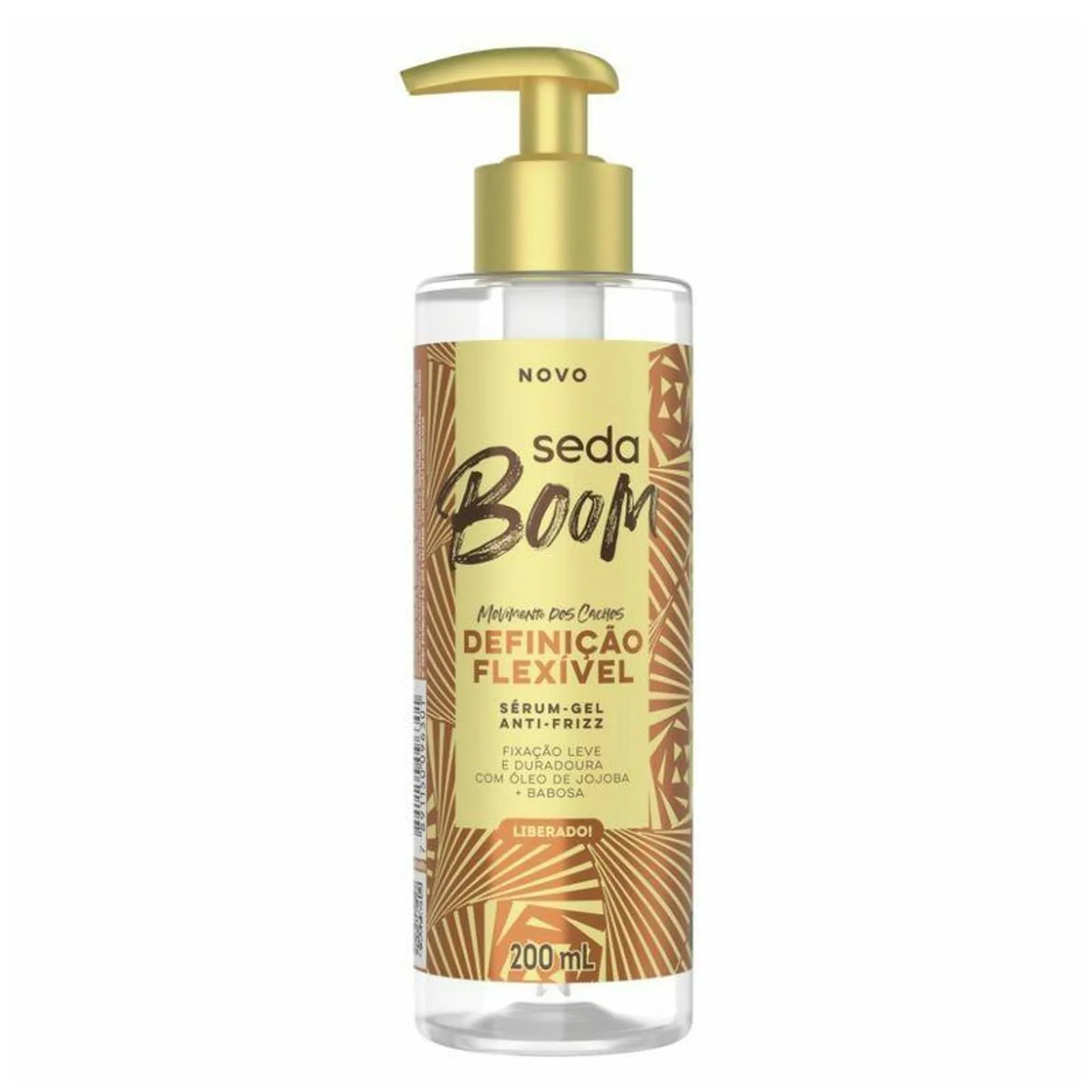 Sérum Gel Antifrizz Seda Boom Definição Flexível 200ml