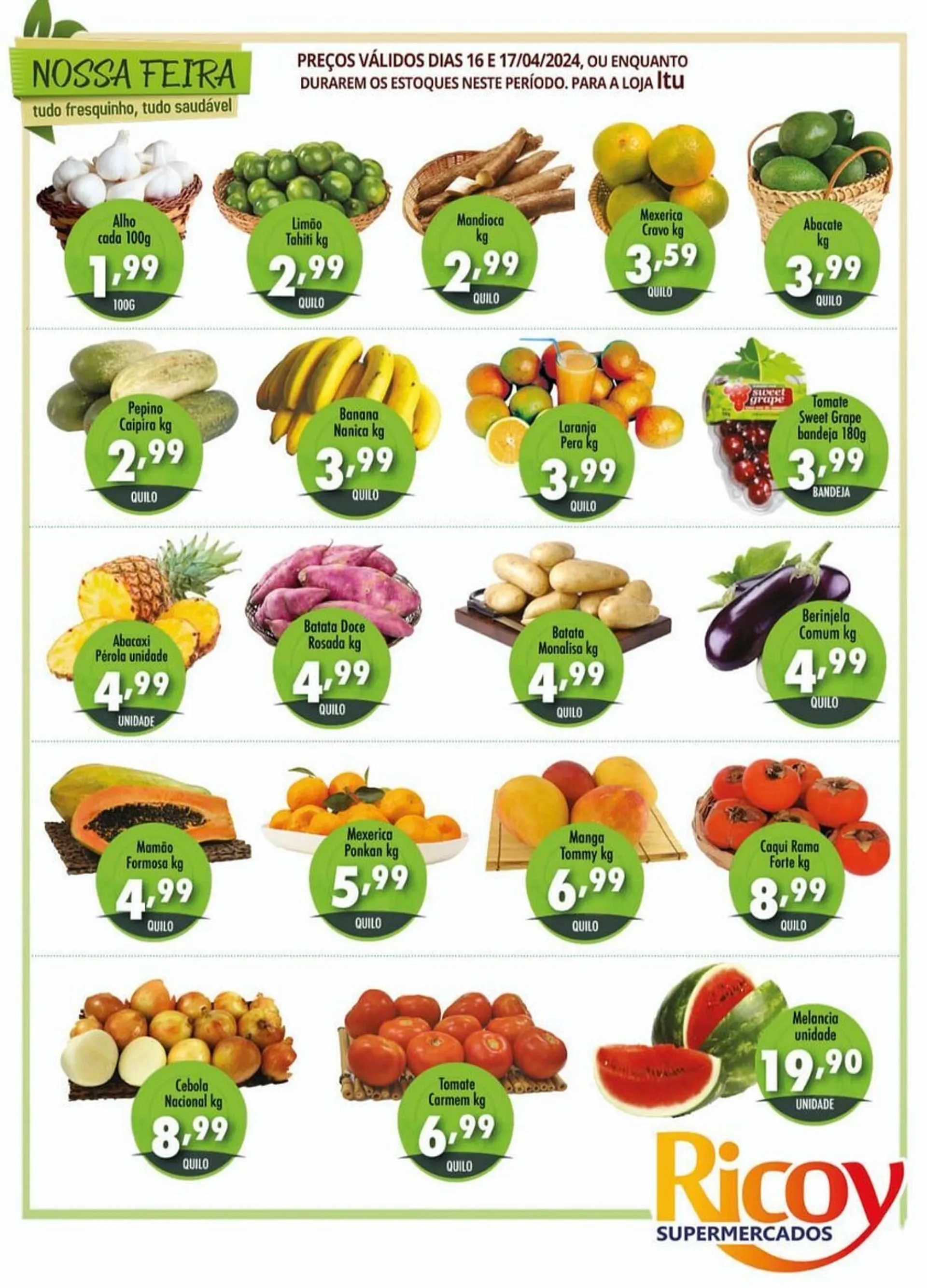 Catálogo Ricoy Supermercados - 1