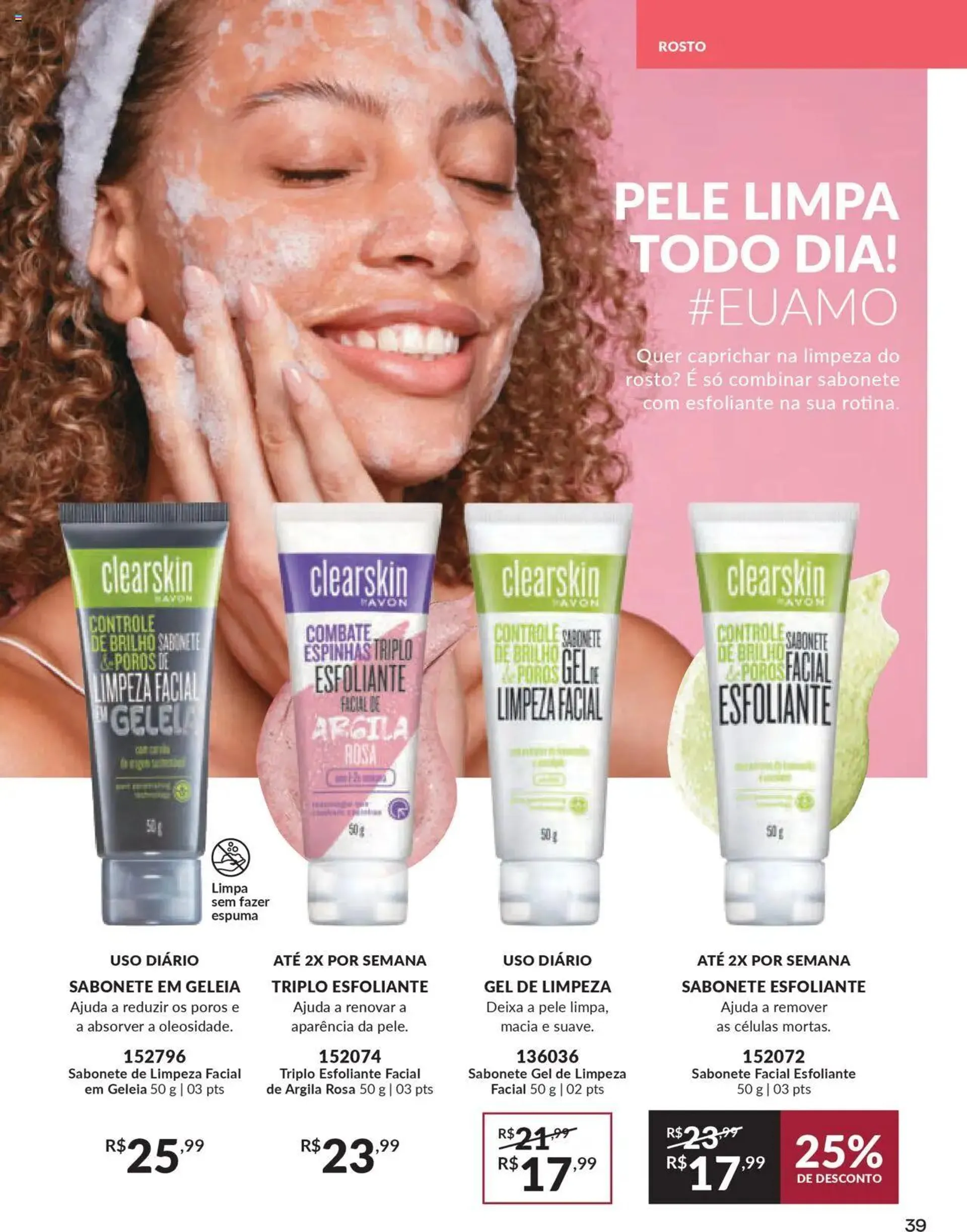 Encarte de Avon - Campanha 07 3 de abril até 1 de maio 2025 - Pagina 39
