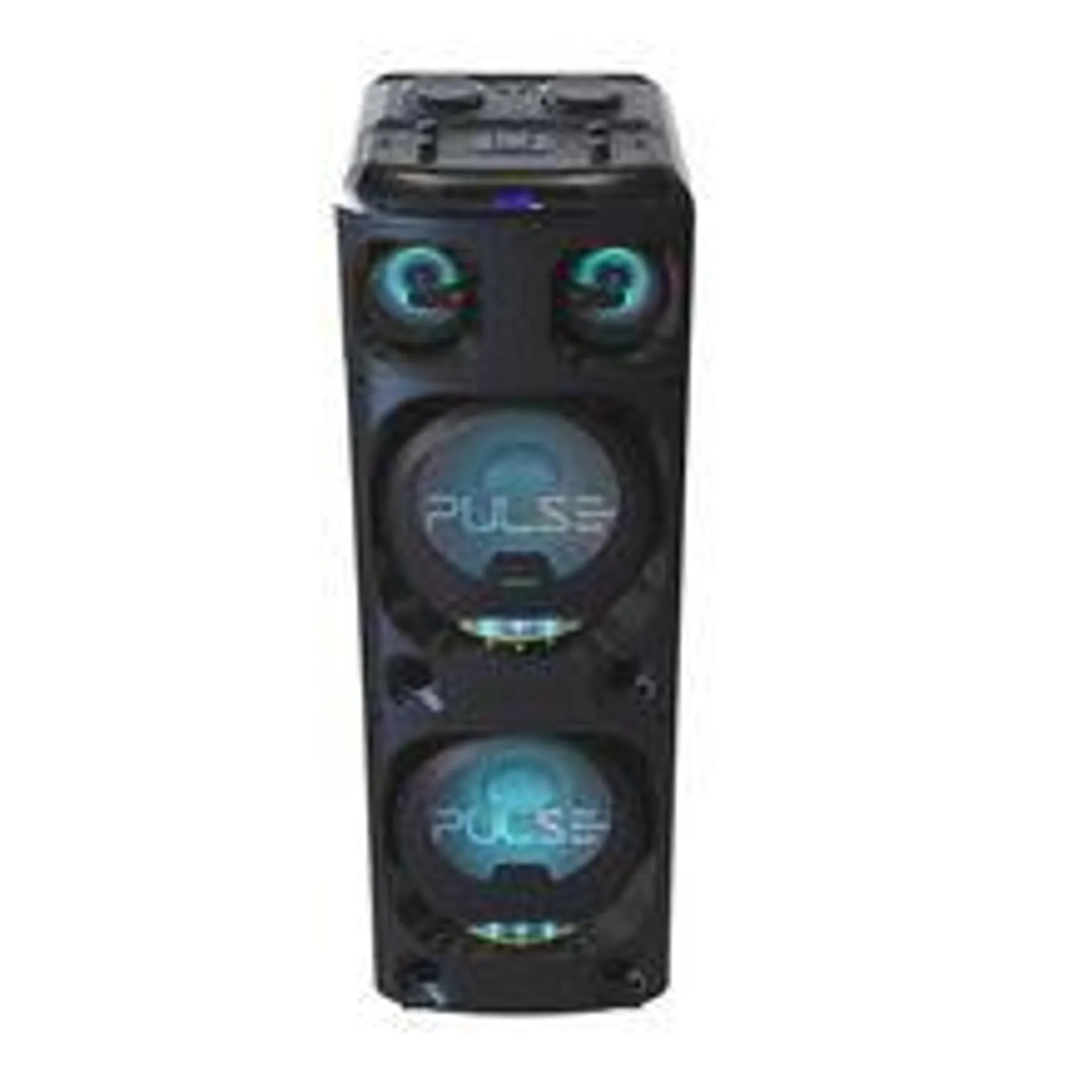 Caixa de Som Amplificada Lenoxx Portátil 300W Bluetooth USB Show de LED Rádio FM LCA8