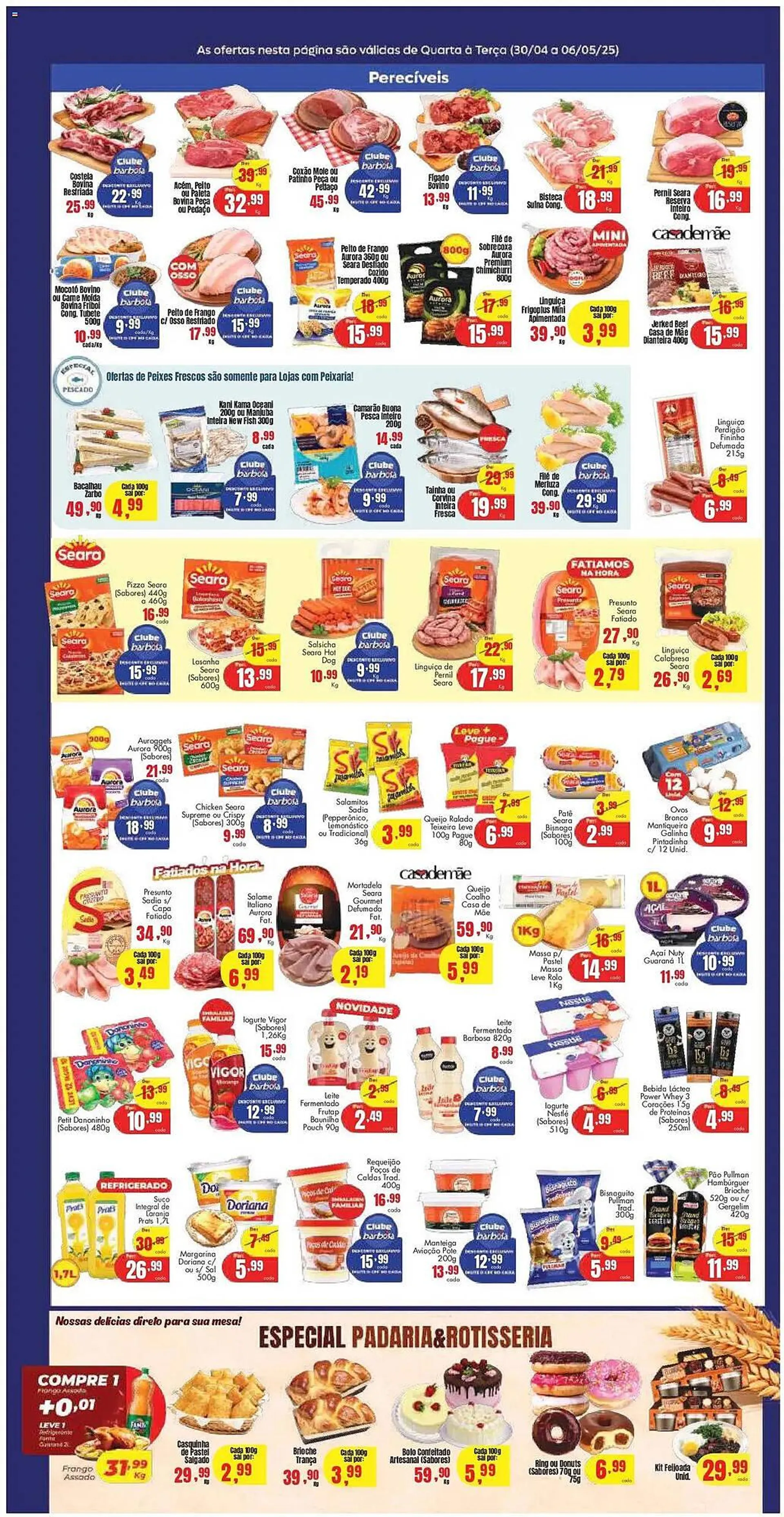 Encarte de Catálogo Barbosa Supermercados 30 de abril até 6 de maio 2025 - Pagina 2