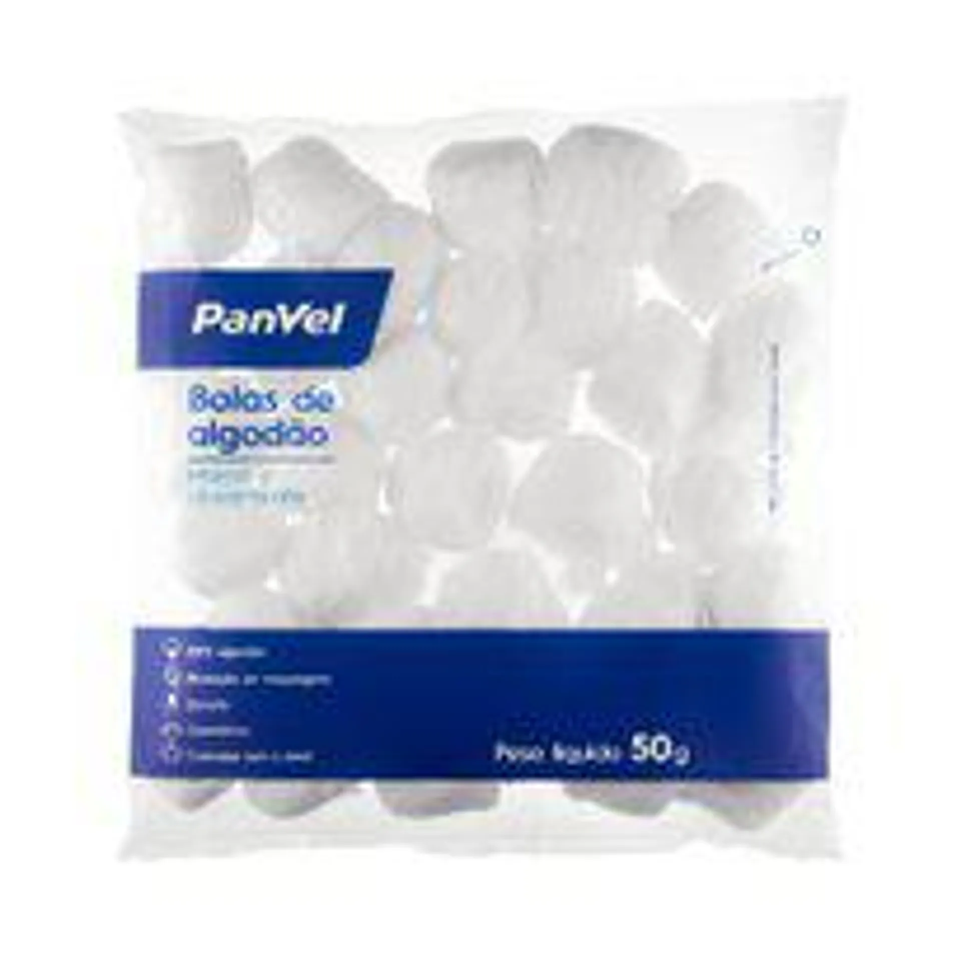 Bolas De Algodão Panvel 50g