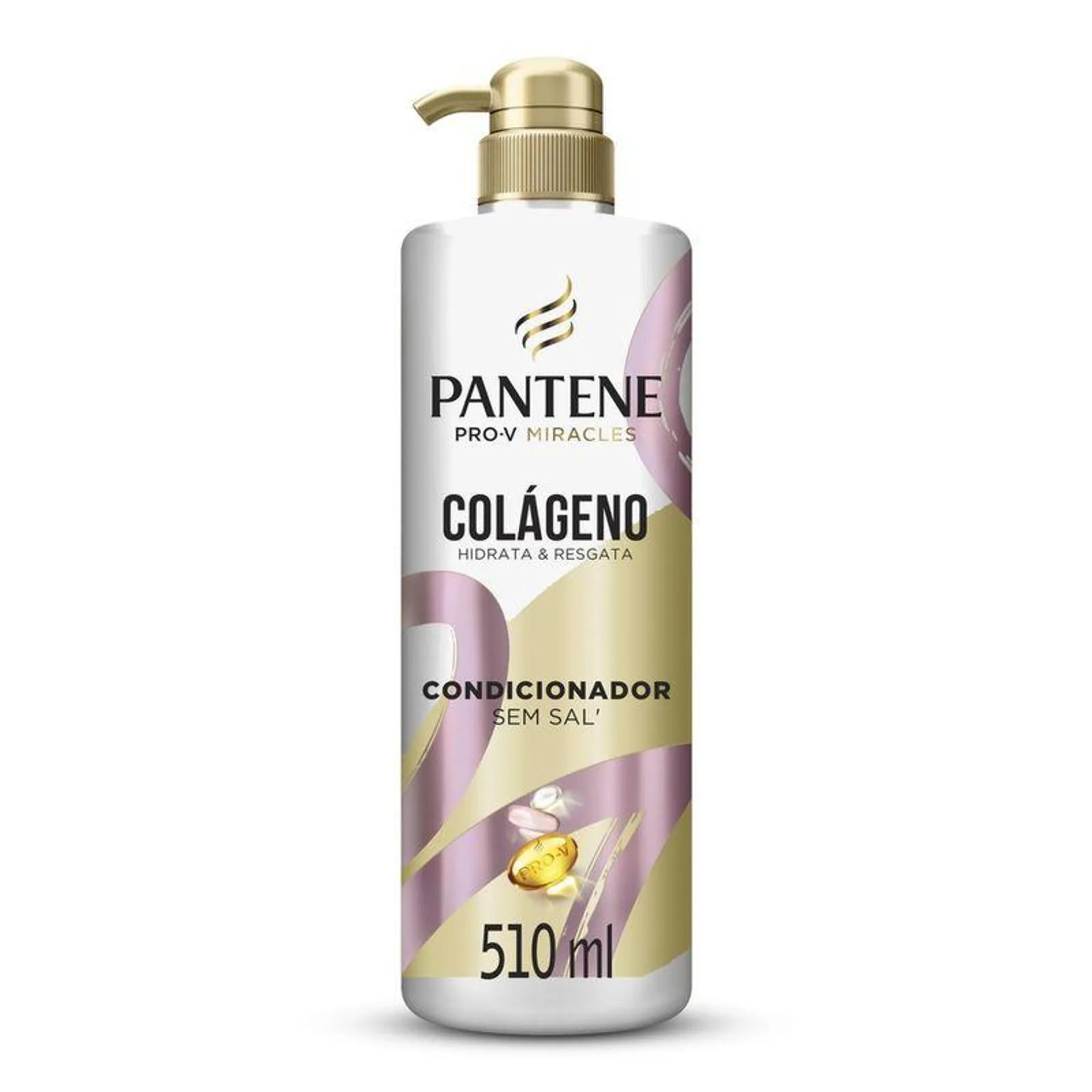 Condicionador Pantene Colágeno Hidrata & Resgata 510ml