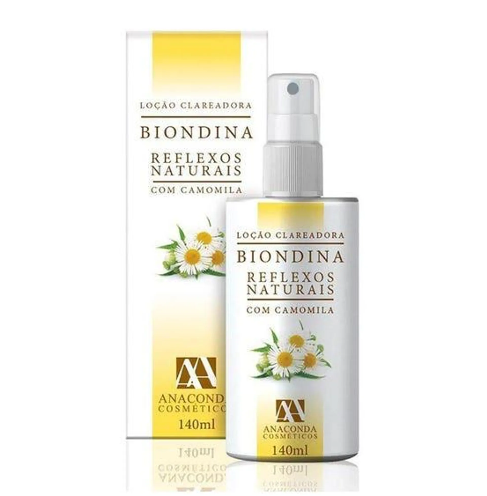 Clareador Natural Biondina Plus Pump 140Ml