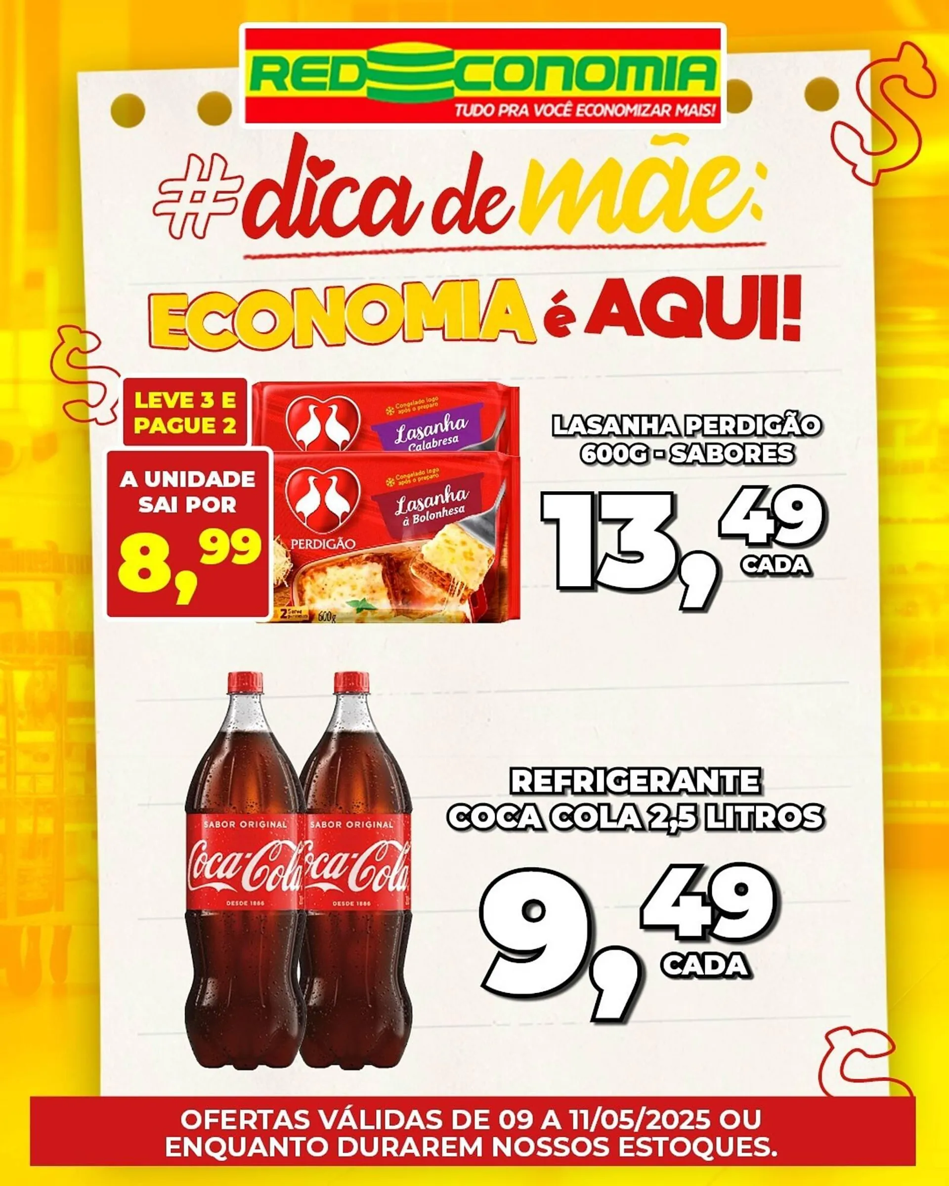 Encarte de Catálogo Rede Economia 9 de maio até 11 de maio 2025 - Pagina 3