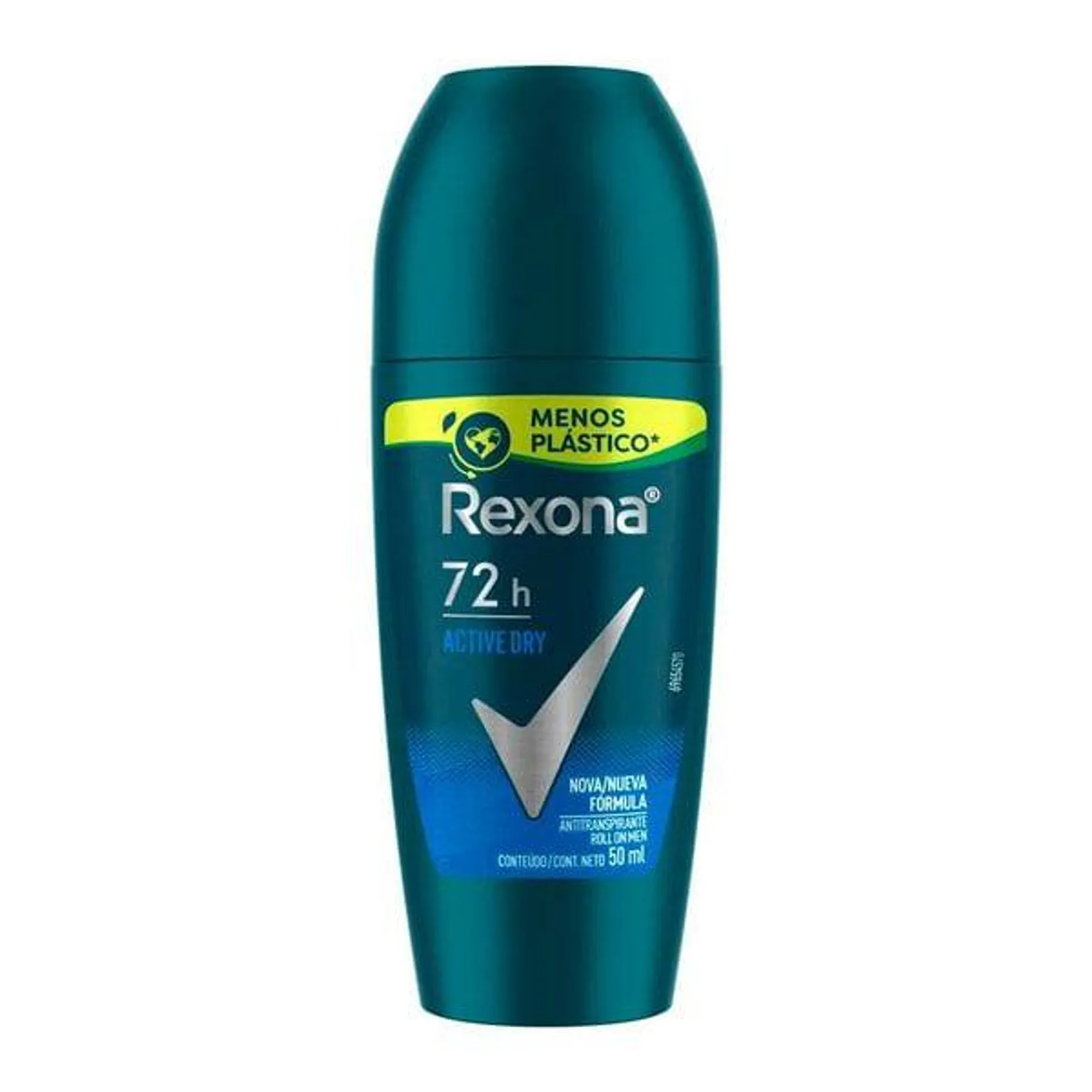 Desodorante Antitranspirante Roll On Rexona Active Dry 50ml