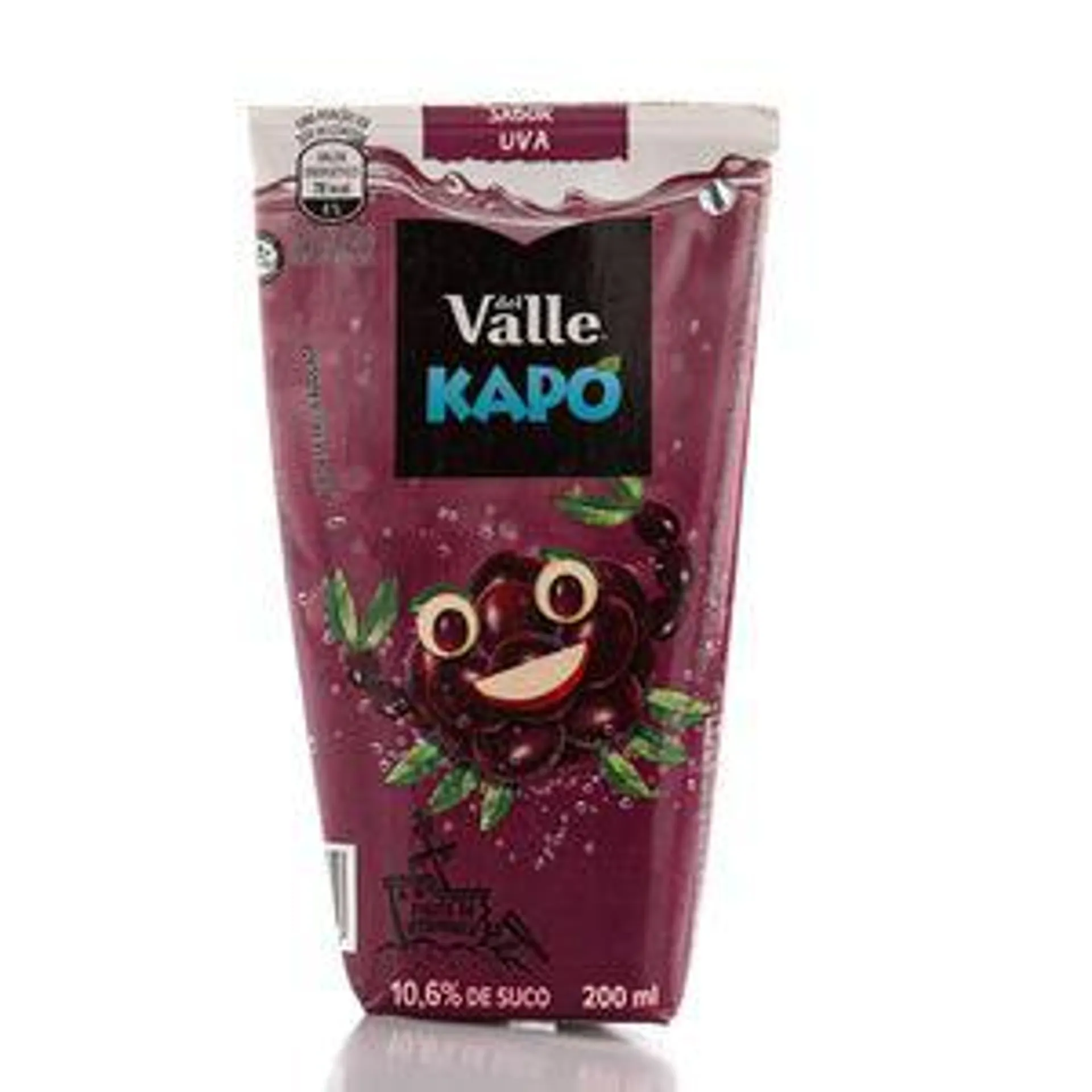 Bebida Mista Del Valle Kapo Uva 200ml