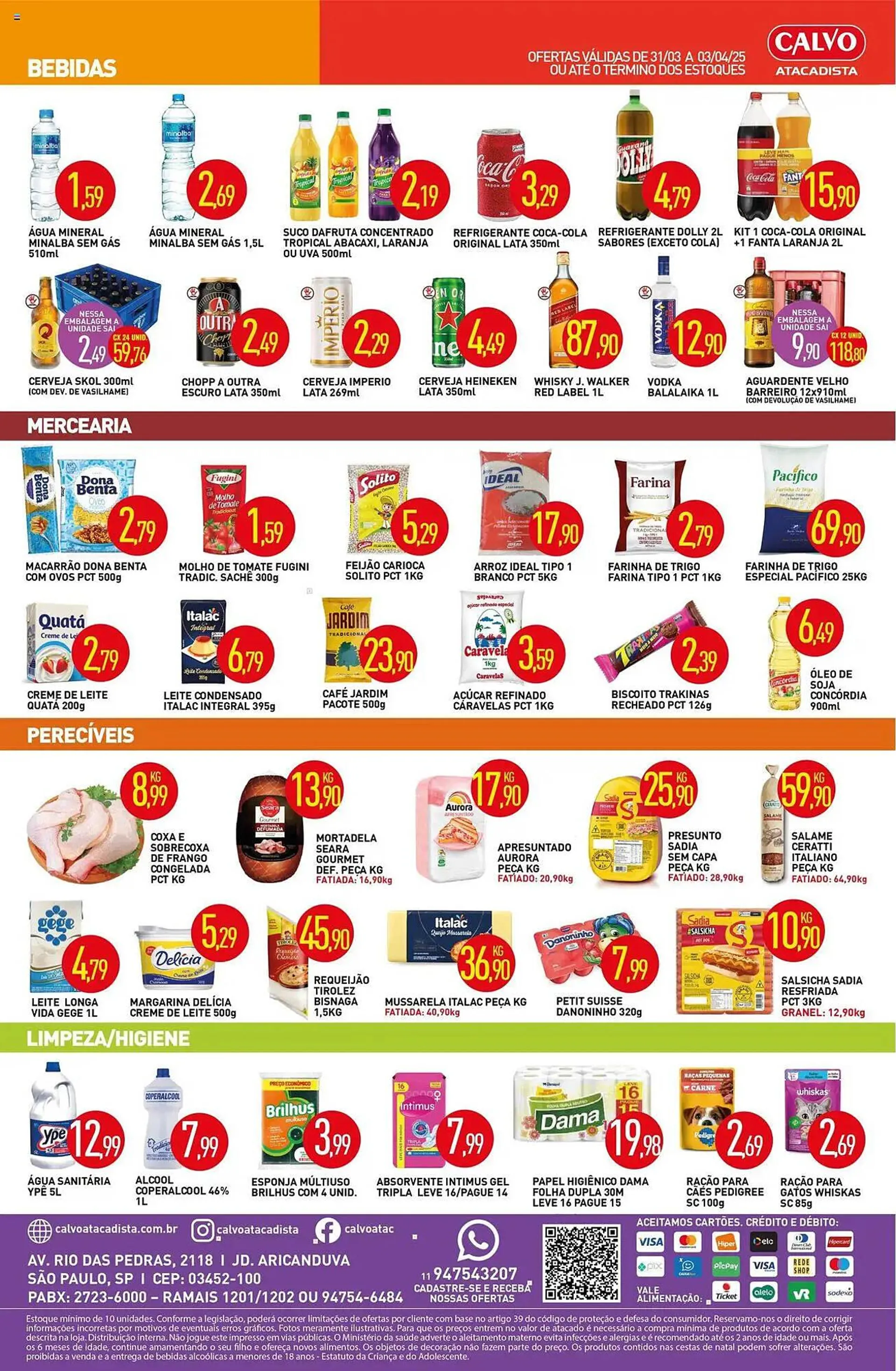 Encarte de Catálogo Calvo Atacadista 31 de março até 3 de abril 2025 - Pagina 2