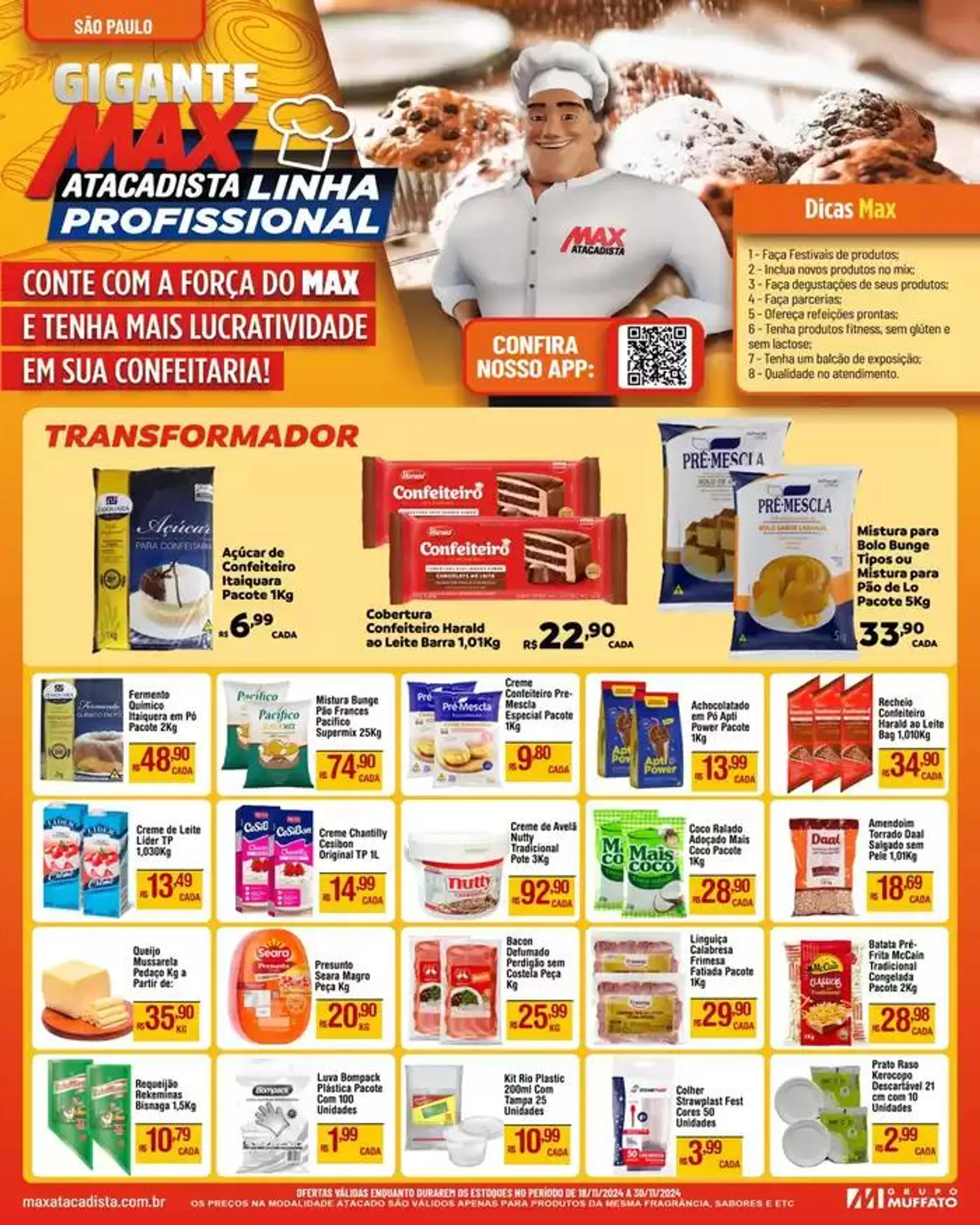 Encarte de Ótima oferta para todos os clientes 19 de novembro até 30 de novembro 2024 - Pagina 1