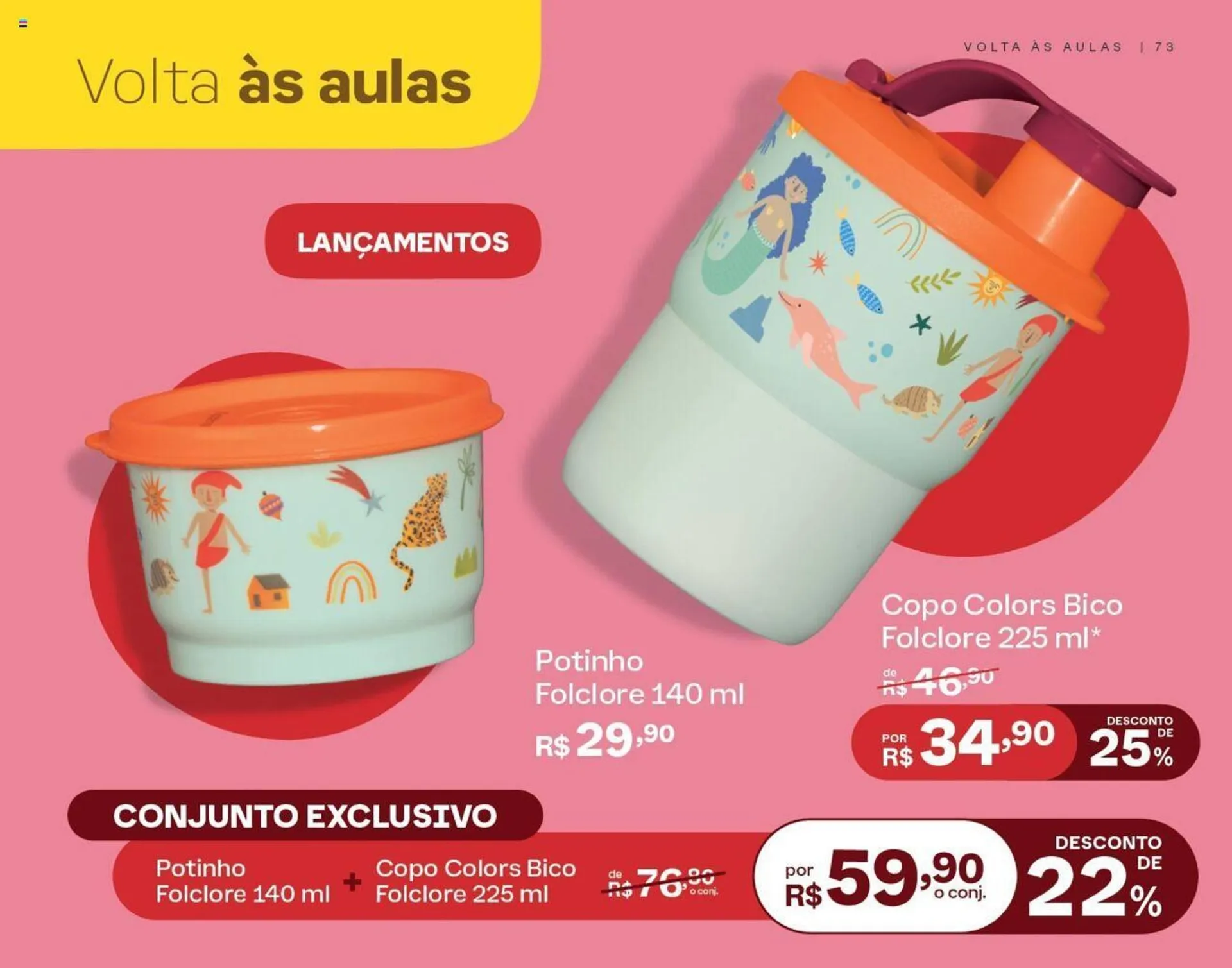 Encarte de Catálogo Tupperware 1 de julho até 31 de julho 2024 - Pagina 74