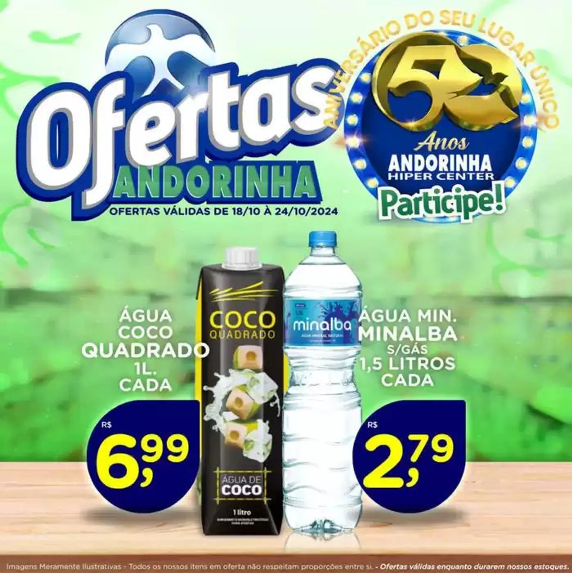 Encarte de Andorinha Hipermercado OFERTAS 18 de outubro até 24 de outubro 2024 - Pagina 7