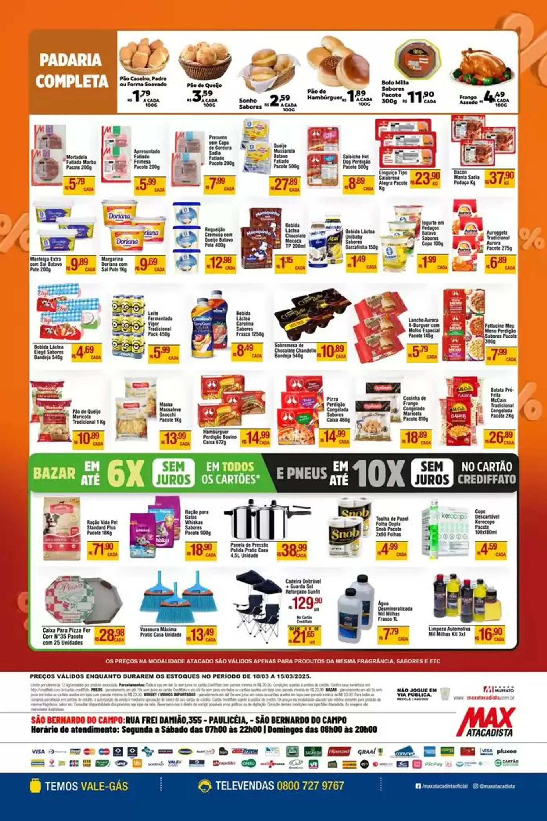 Encarte de Ofertas e promoções atuais 10 de março até 15 de março 2025 - Pagina 4