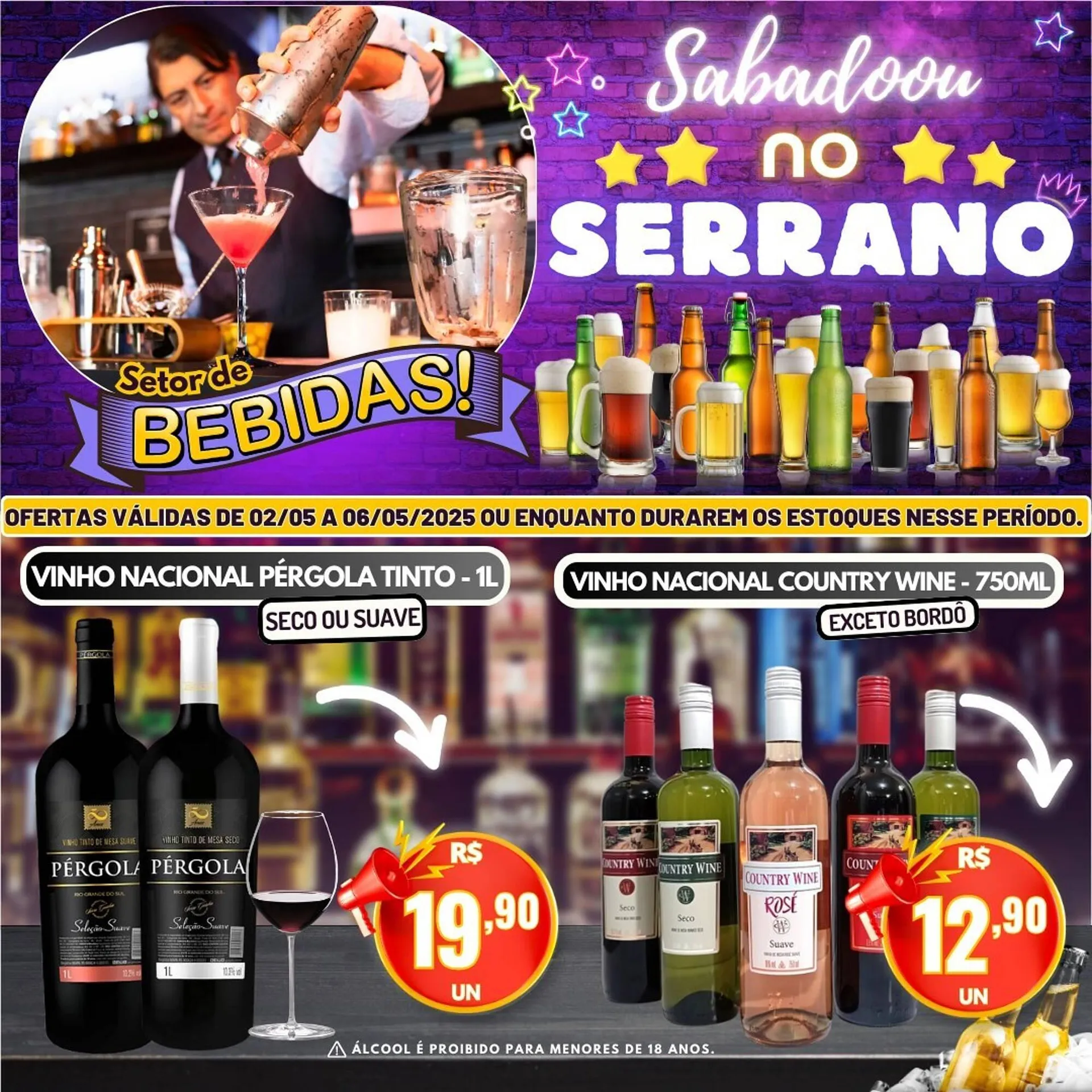 Encarte de Catálogo Serrano Supermercado 4 de maio até 6 de maio 2025 - Pagina 3