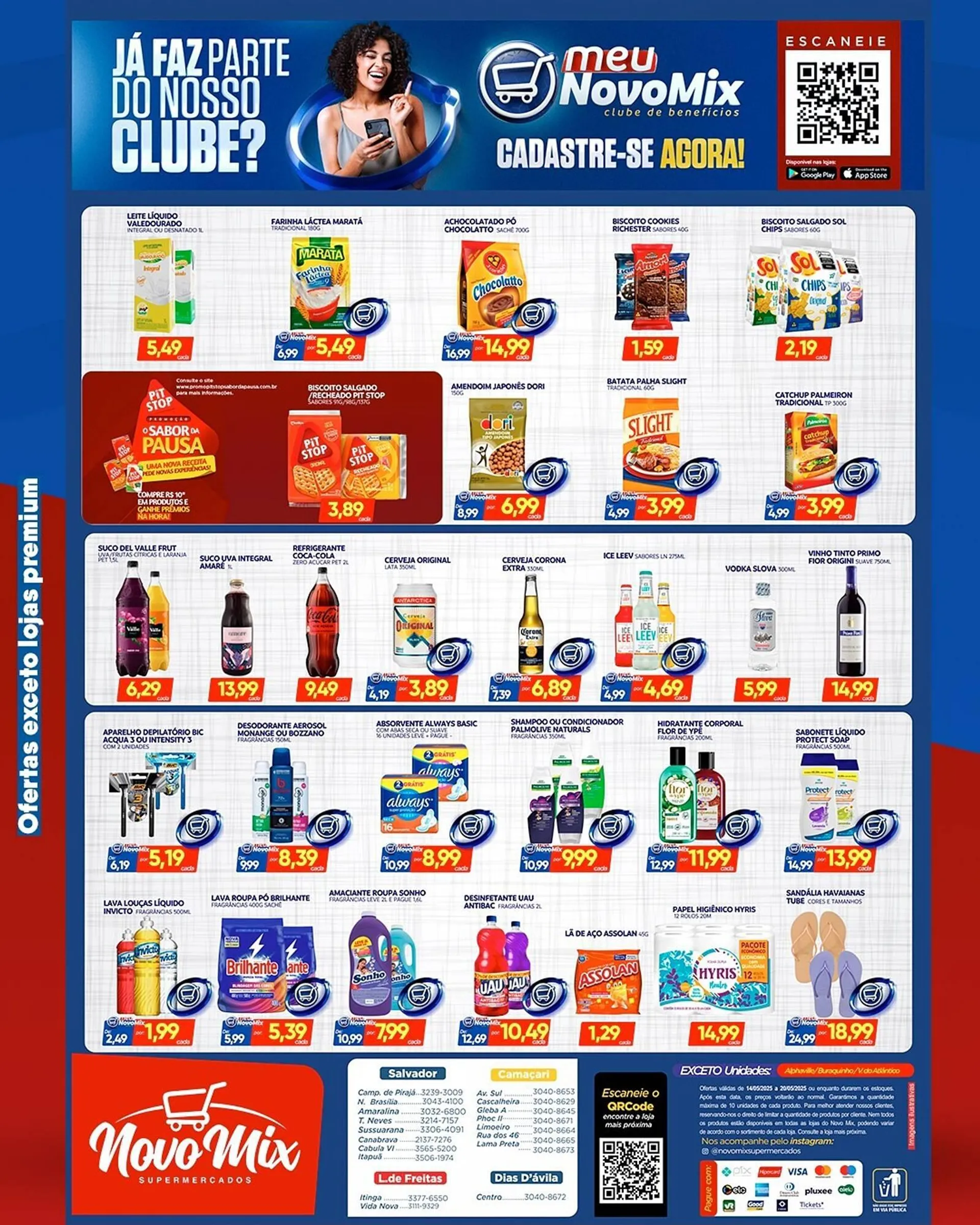 Encarte de Catálogo Novo Mix 14 de maio até 20 de maio 2025 - Pagina 3