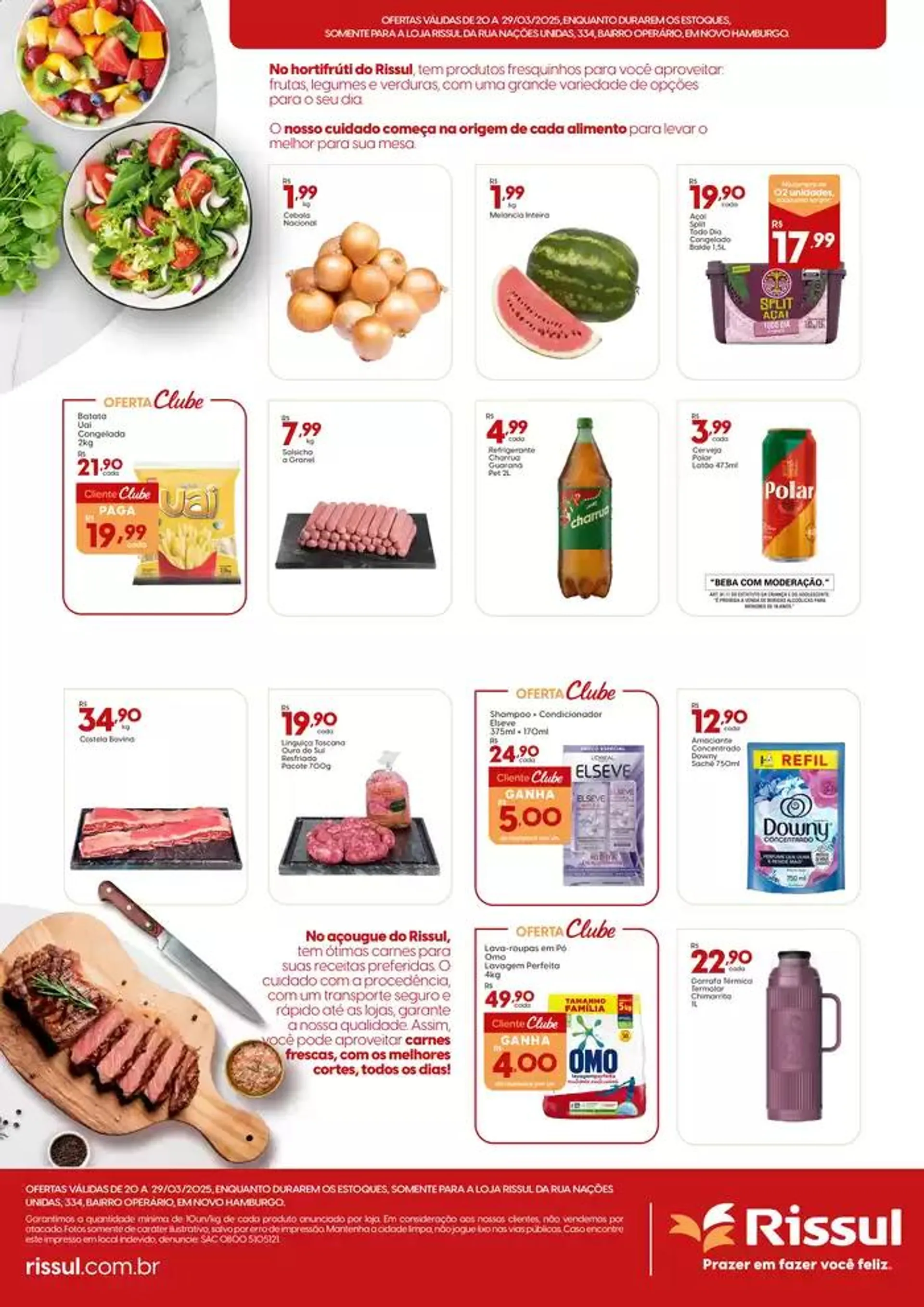 Encarte de Prazer em fazer você feliz com toda a qualidade e variedade 20 de março até 29 de março 2025 - Pagina 2