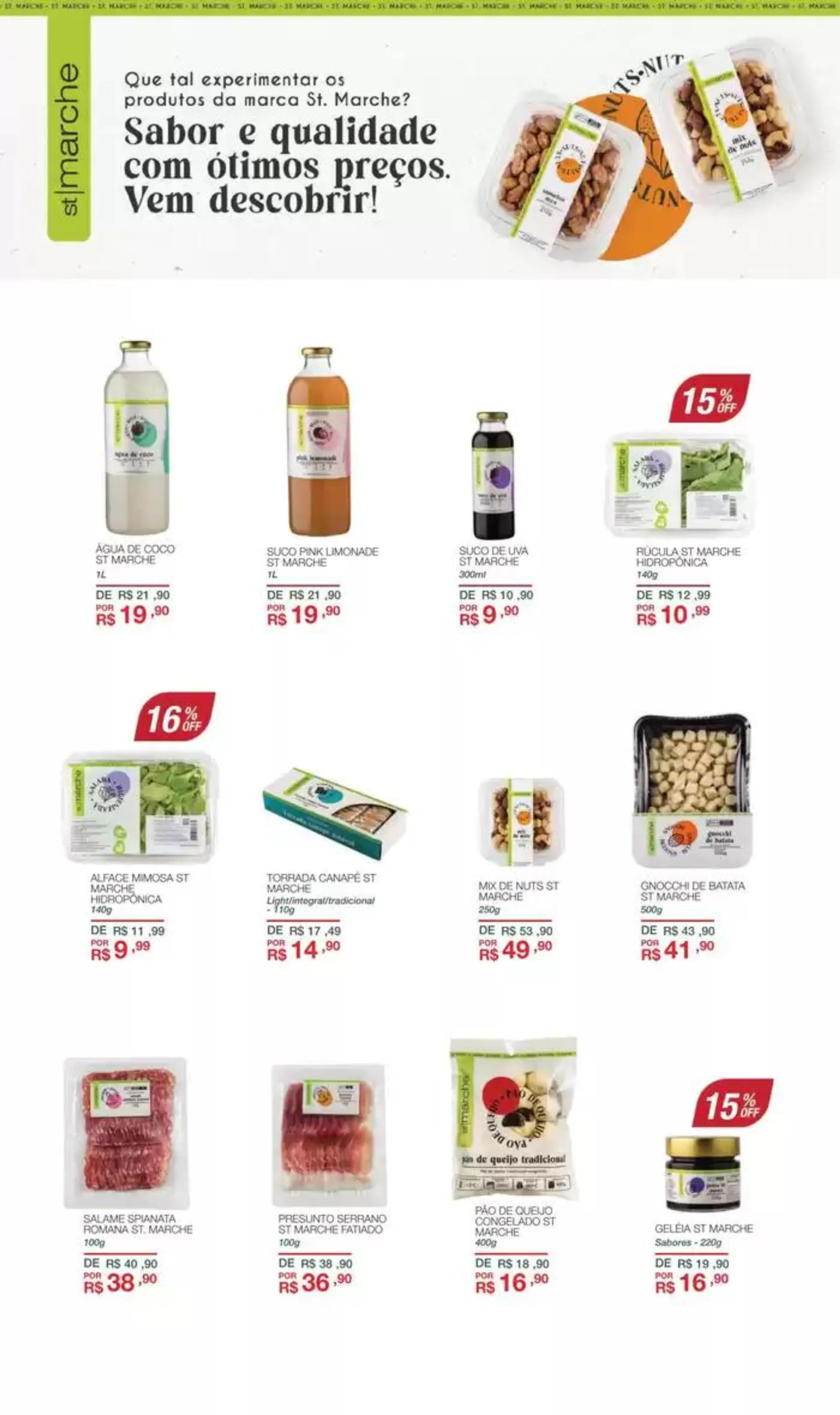 Encarte de Ofertas St Marche 11 de março até 19 de março 2025 - Pagina 6