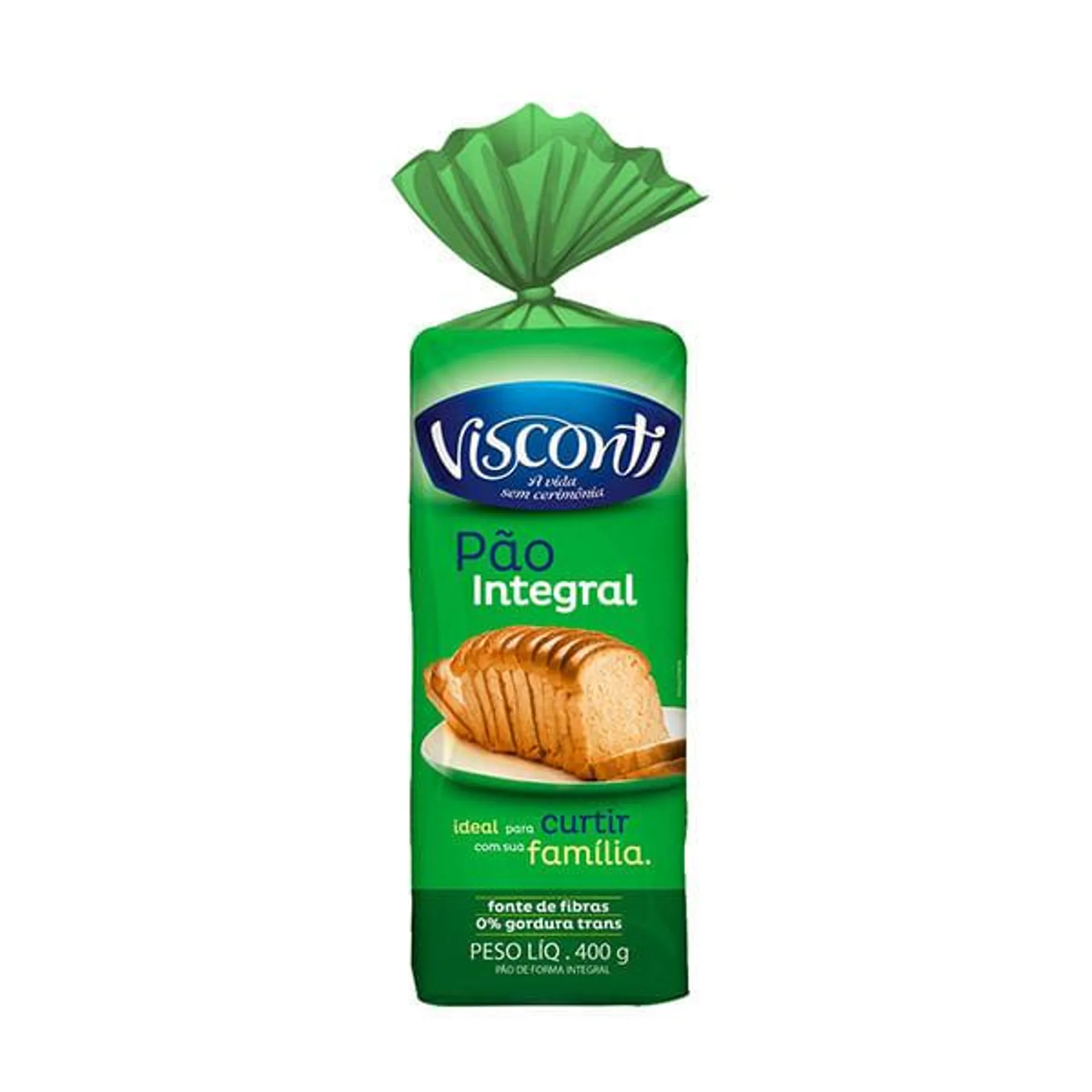 Pão de Forma Visconti Integral 400g