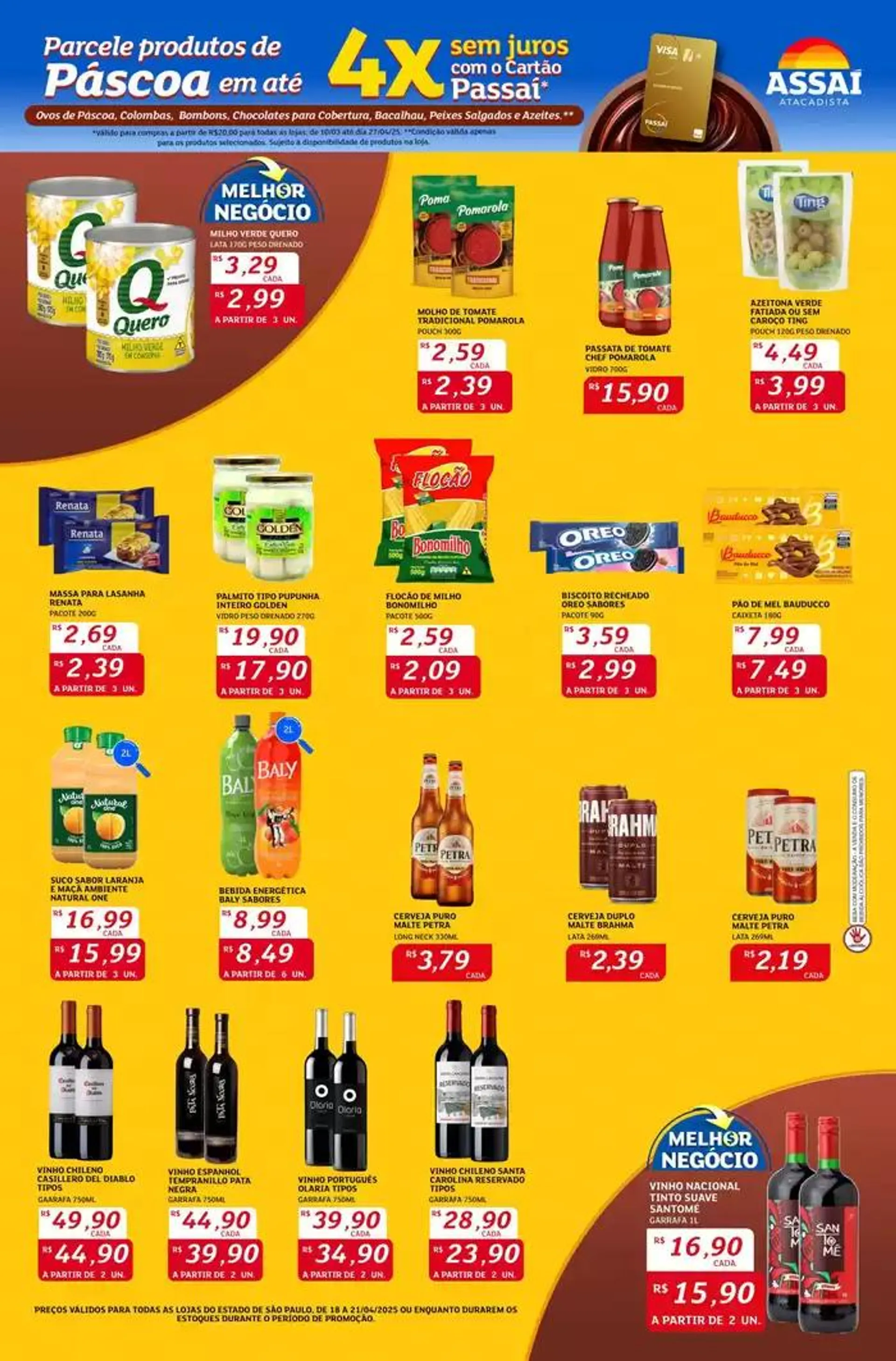 Encarte de Ampla seleção de ofertas 18 de abril até 21 de abril 2025 - Pagina 3