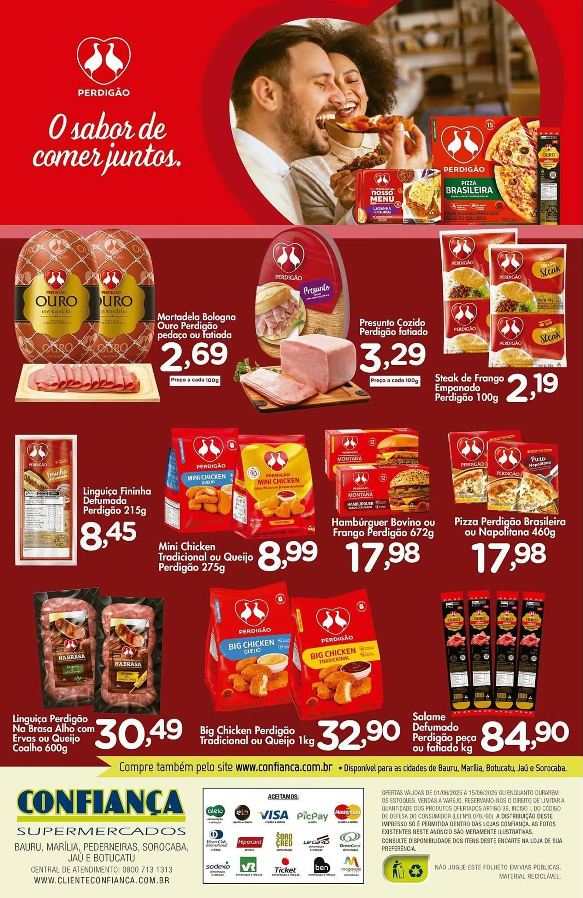 Encarte de Catálogo Confiança Supermercados 1 de junho até 15 de junho 2025 - Pagina 12