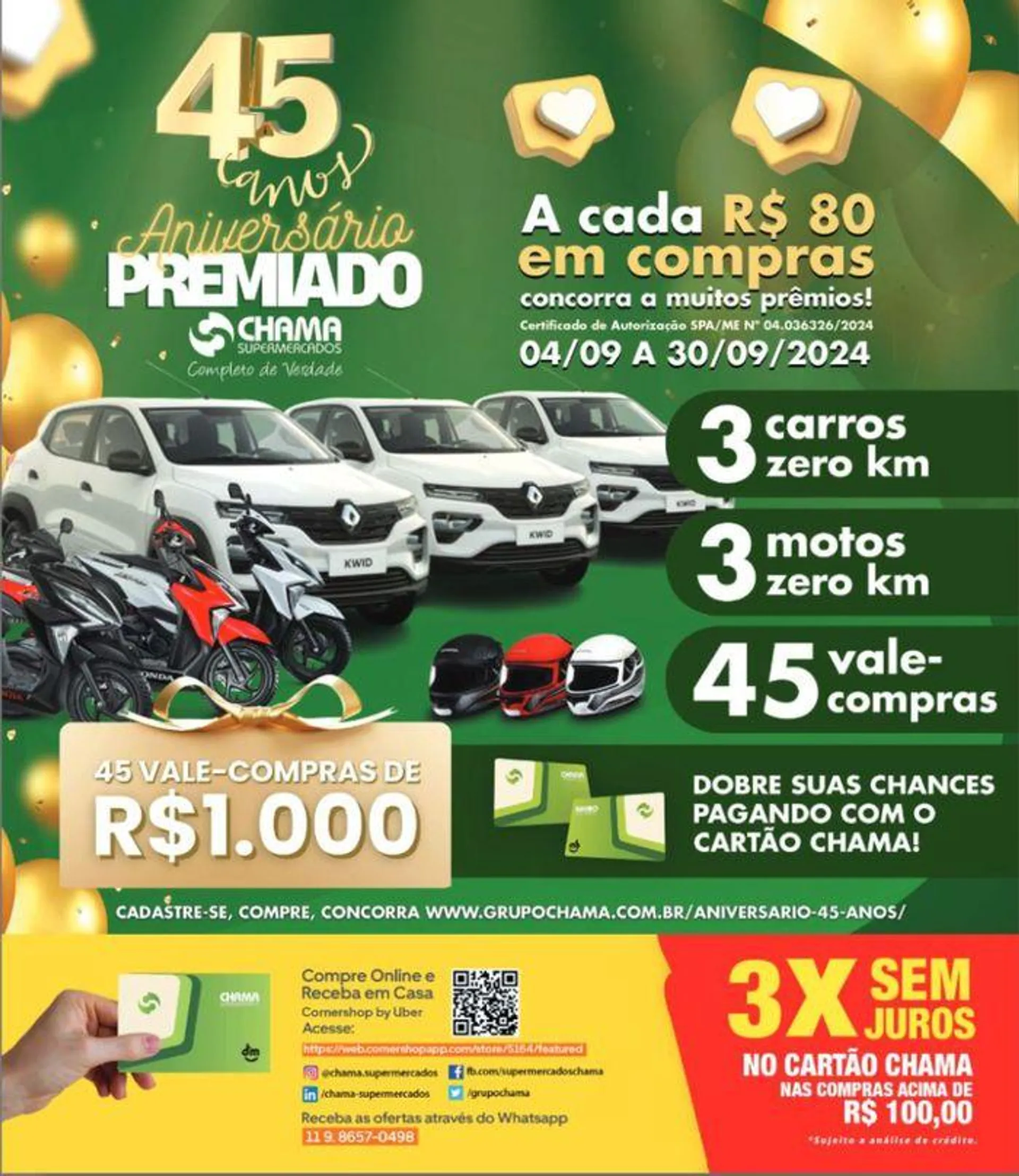 Revista de Ofertas de Aniversário 45 Anos - 1