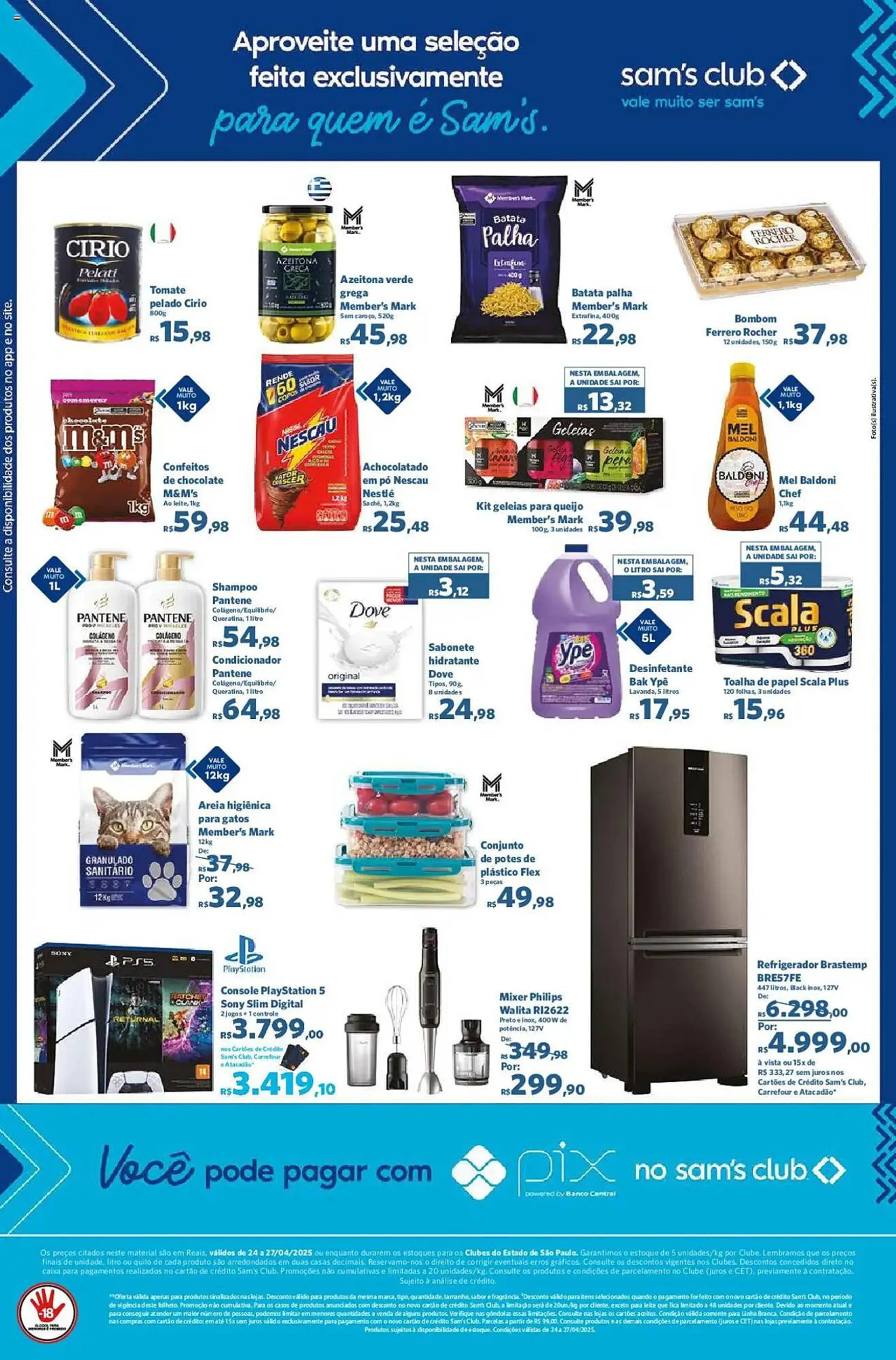 Encarte de Catálogo Sam's Club 24 de abril até 27 de abril 2025 - Pagina 2
