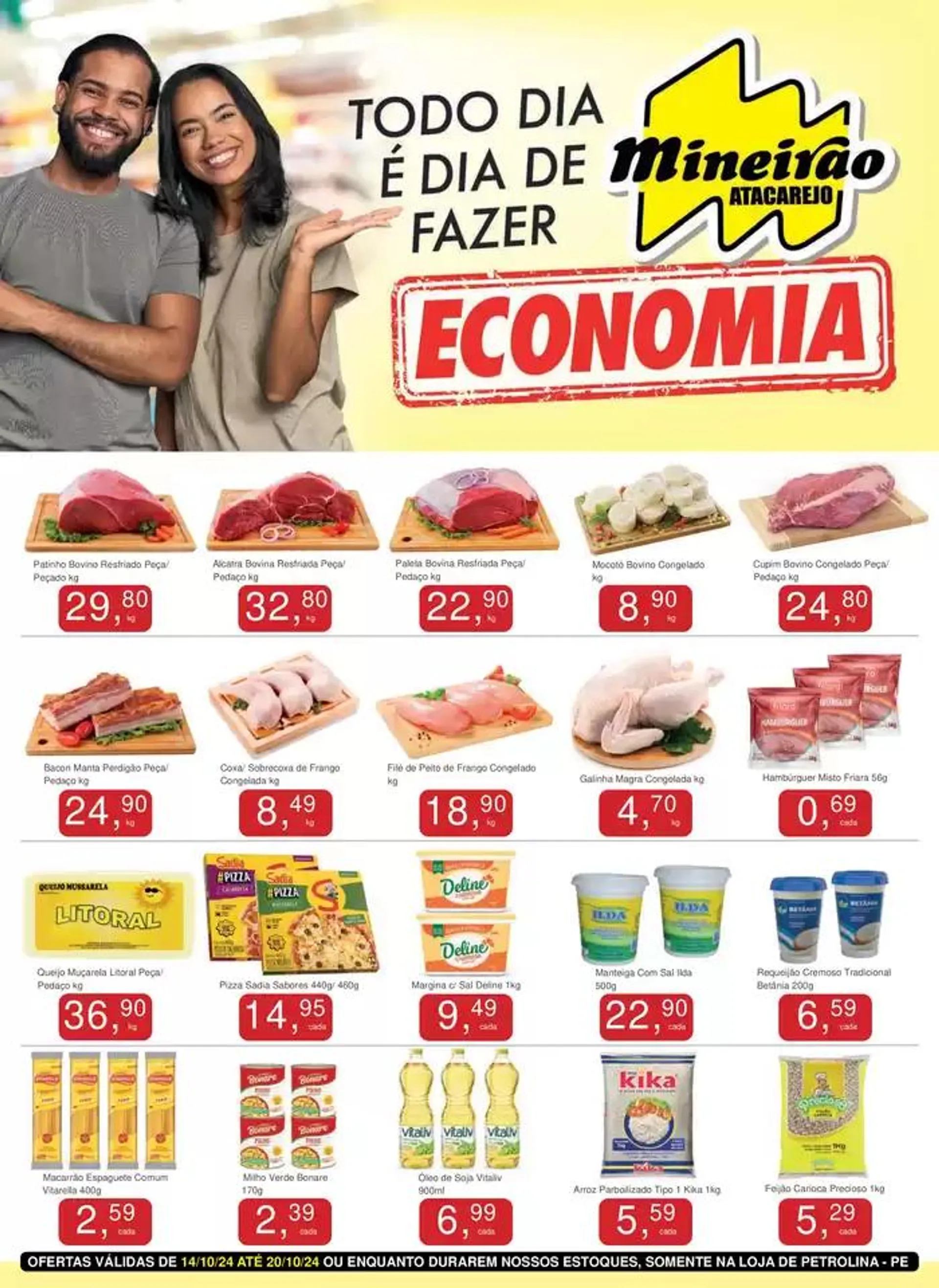 Encarte de Grandes descontos em produtos selecionados 14 de outubro até 20 de outubro 2024 - Pagina 1