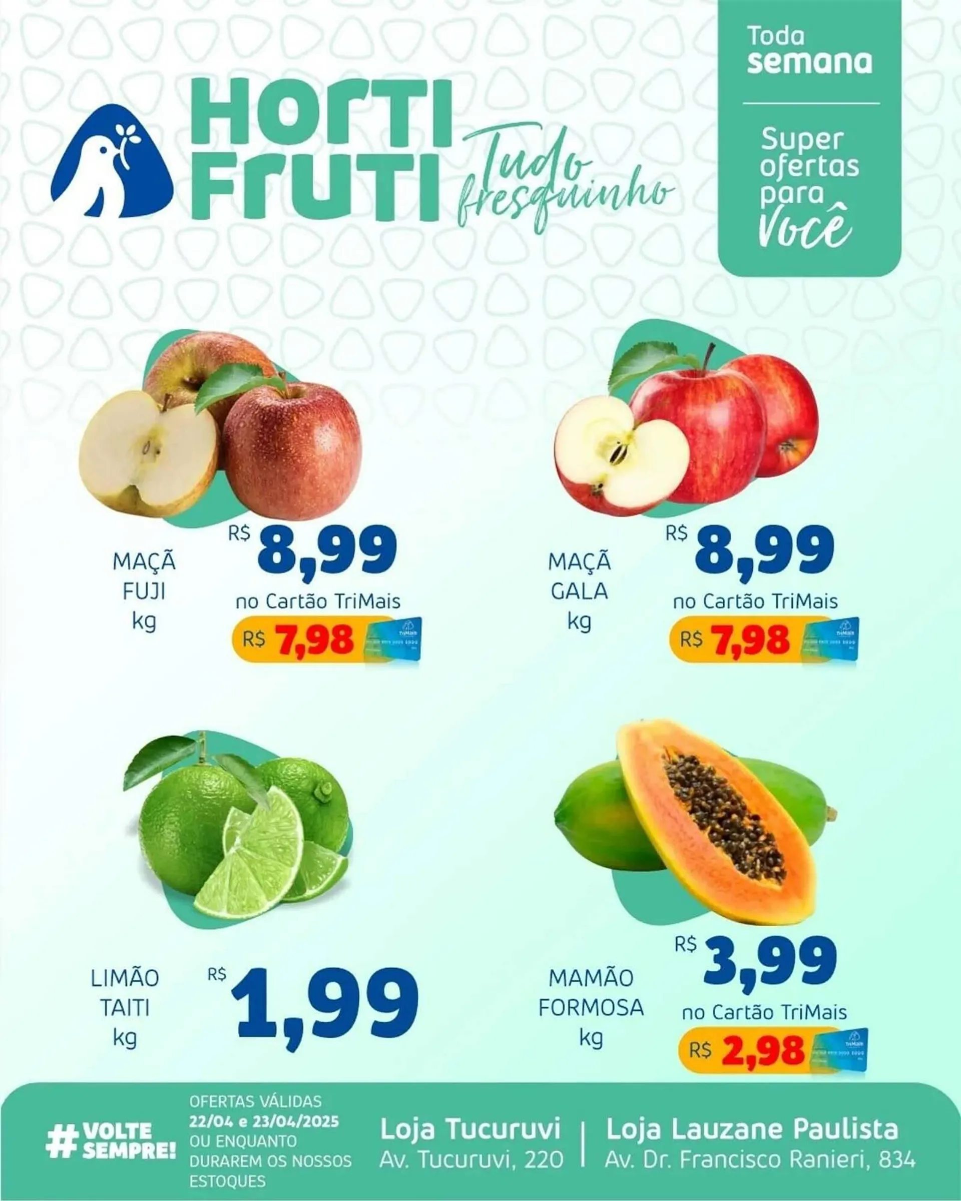 Encarte de Catálogo Trimais Supermercado 22 de abril até 23 de abril 2025 - Pagina 3