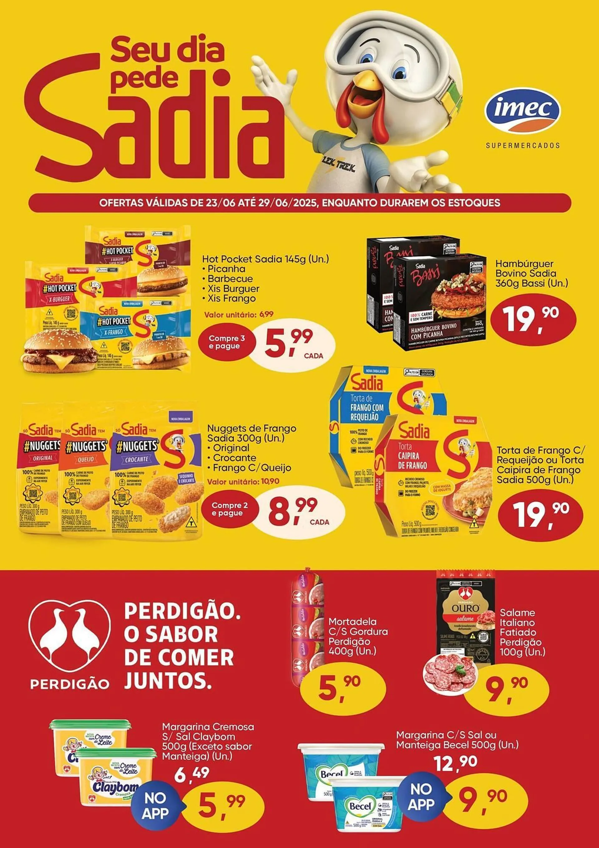 Encarte de Catálogo Imec Supermercados 24 de junho até 29 de junho 2025 - Pagina 1