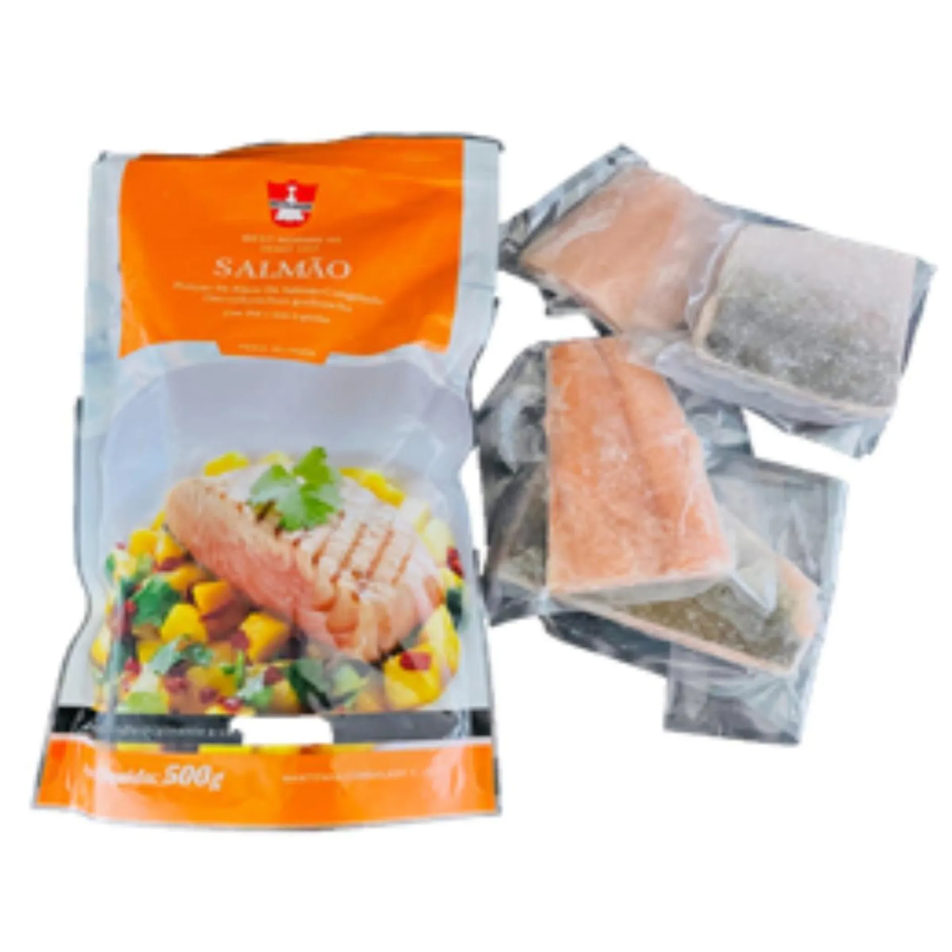 Salmão File Pedaço Bacalanor 500g