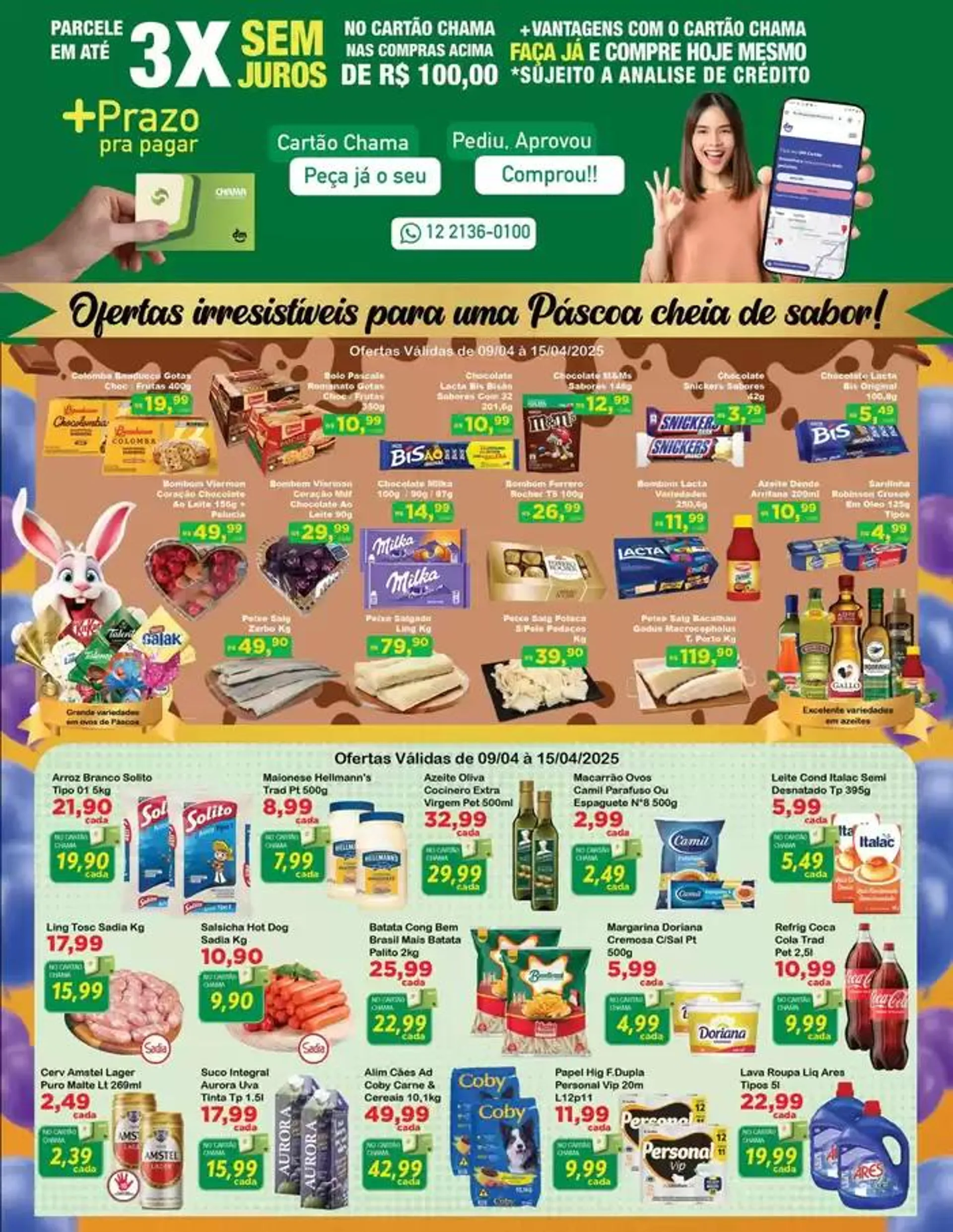Tabloide de Ofertas Supermercado Chama - 1