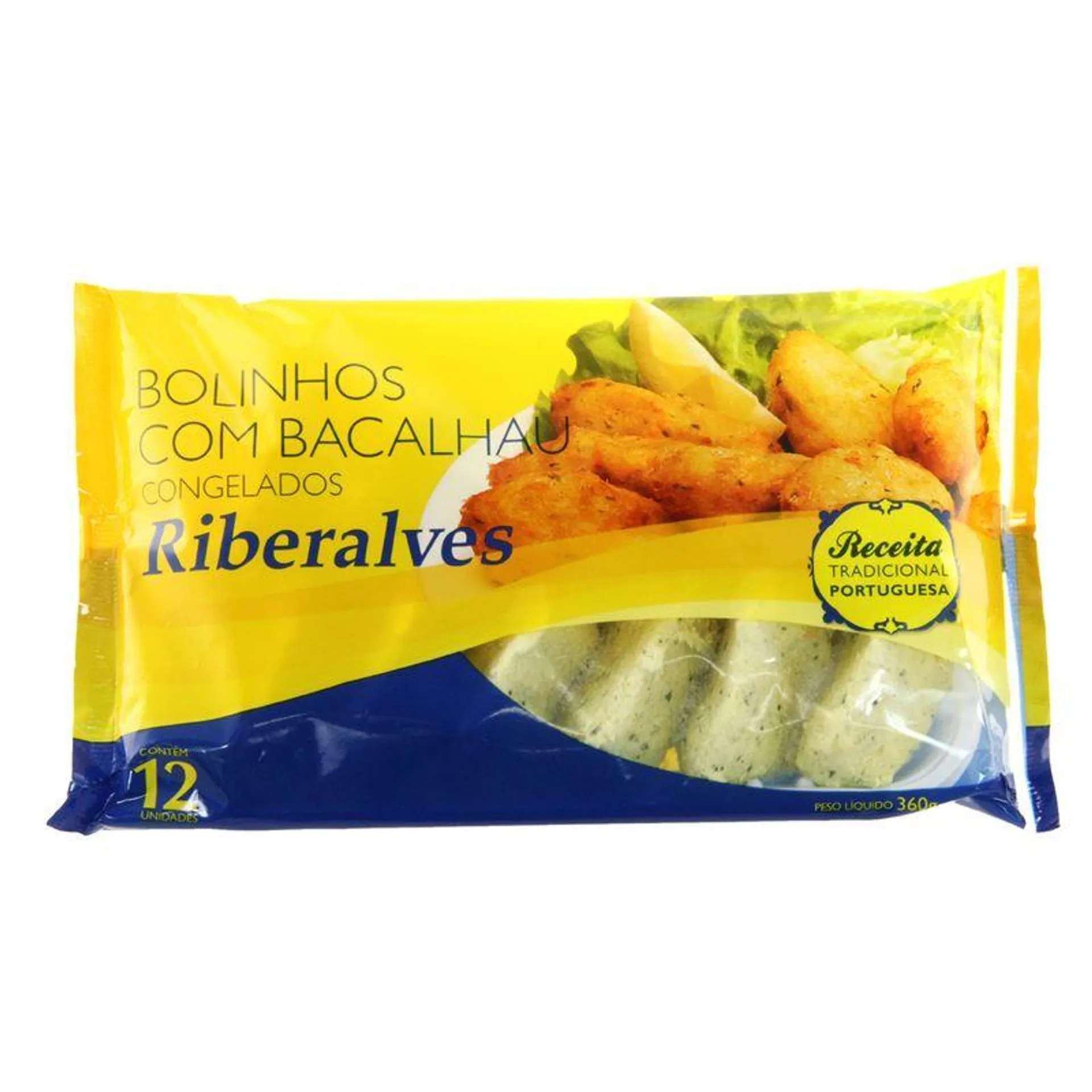 Bolinho Com Bacalhau Ribeiralves 360g