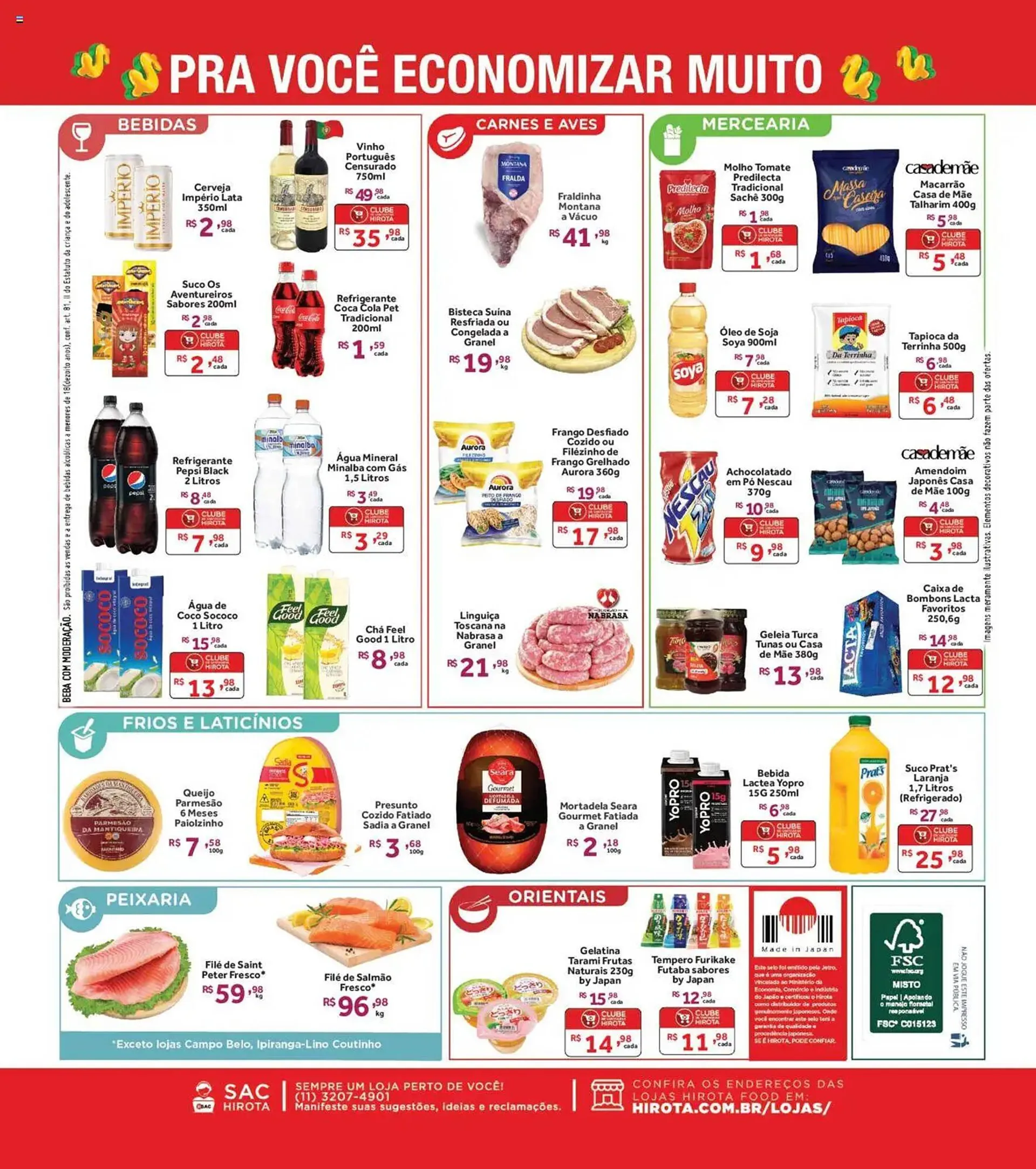 Encarte de Catálogo Hirota Food Supermercado 25 de abril até 27 de abril 2025 - Pagina 2