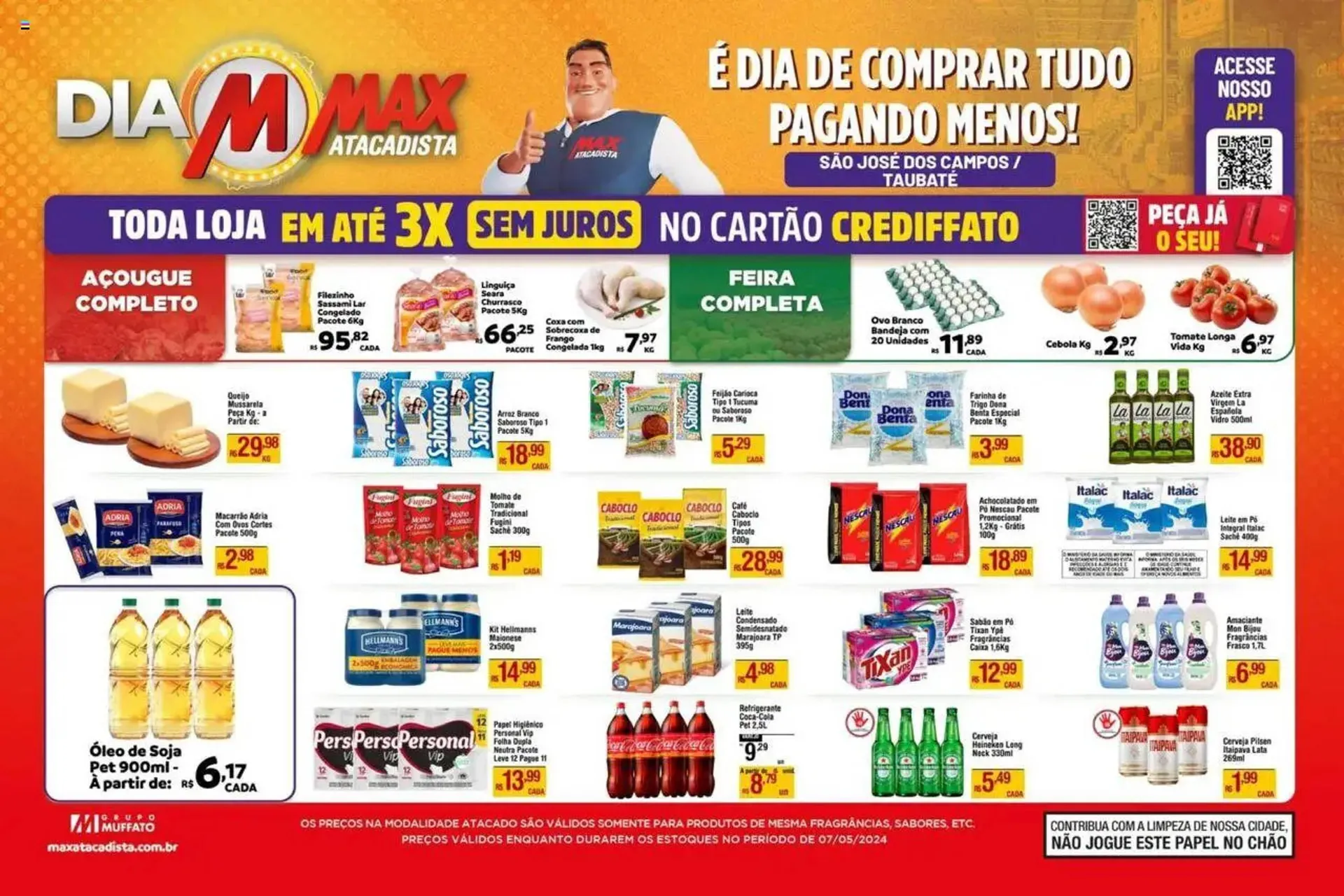 Encarte de Catálogo Max Atacadista 7 de maio até 7 de maio 2025 - Pagina 1