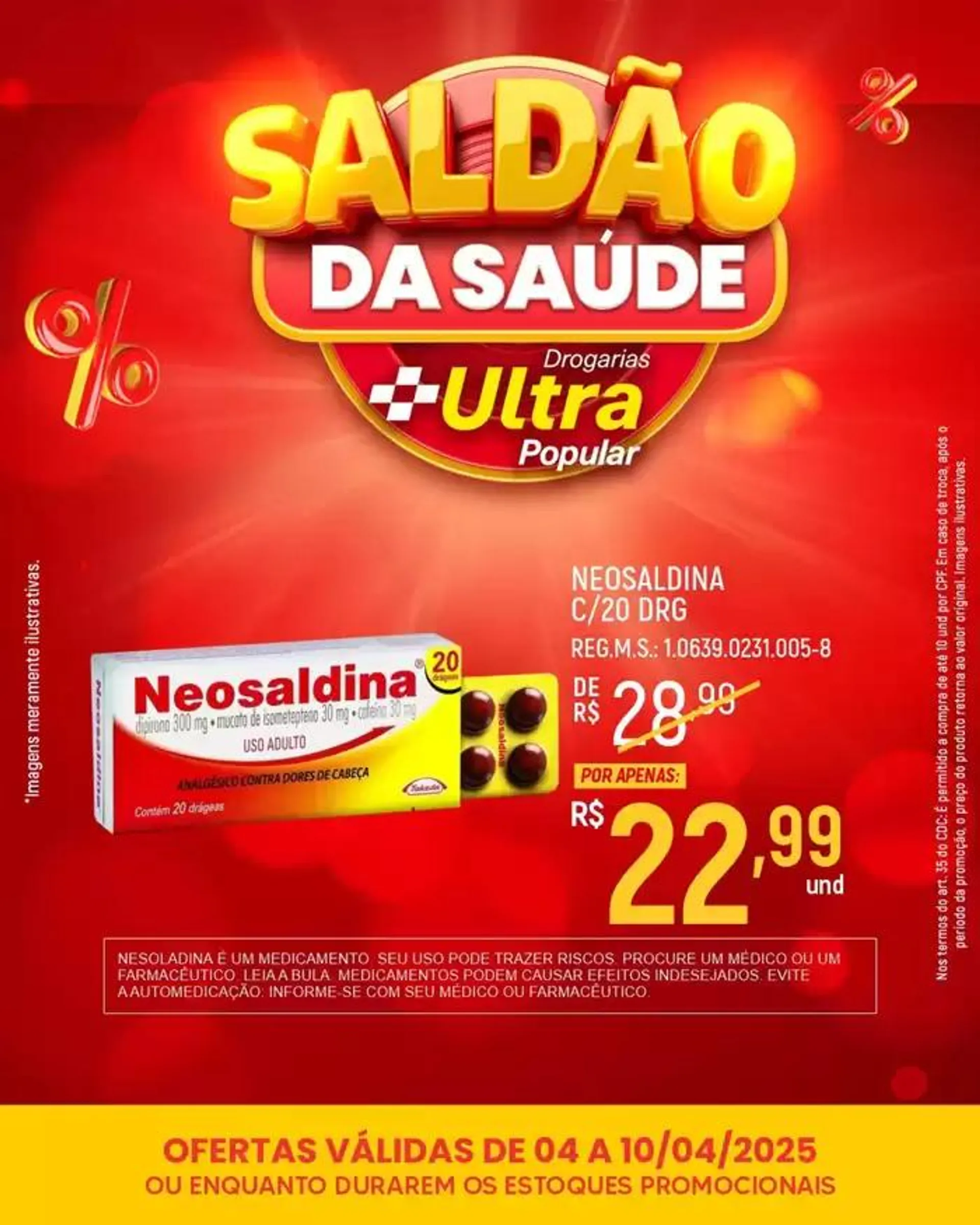 Encarte Drogarias Ultra Popular - 1