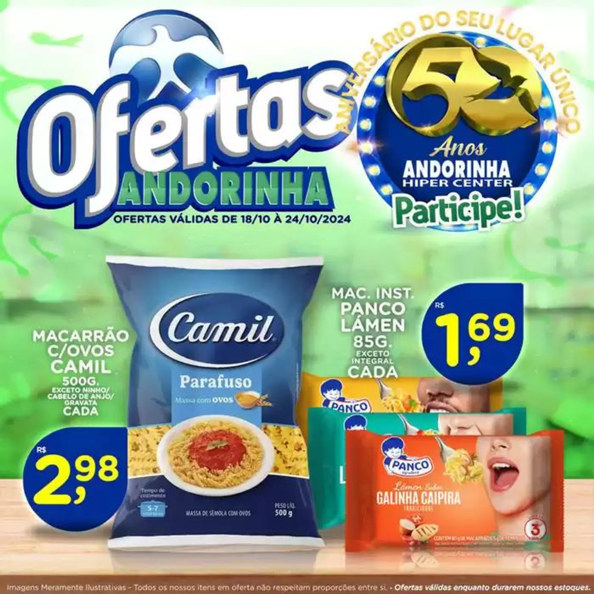 Encarte de Andorinha Hipermercado OFERTAS 18 de outubro até 24 de outubro 2024 - Pagina 34