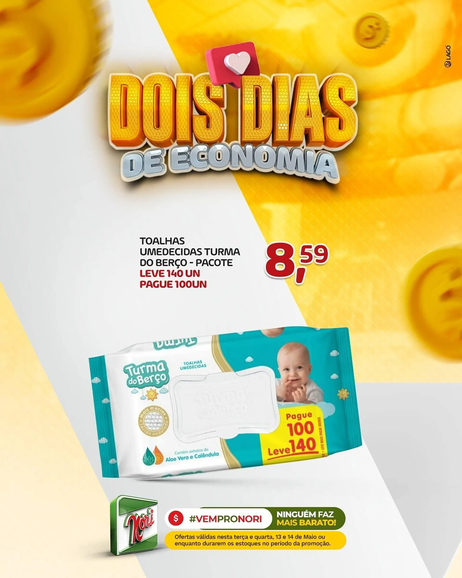 Encarte de Catálogo Supermercados Nori 13 de maio até 14 de maio 2025 - Pagina 3