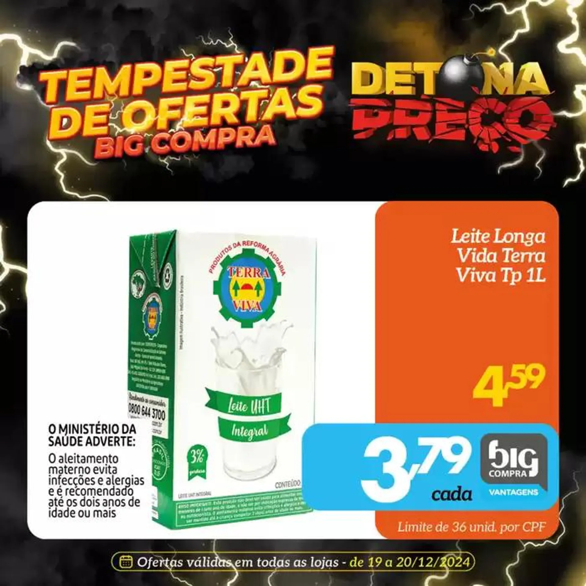 Encarte de Encarte Supermercados Big Compra 19 de dezembro até 20 de dezembro 2024 - Pagina 4