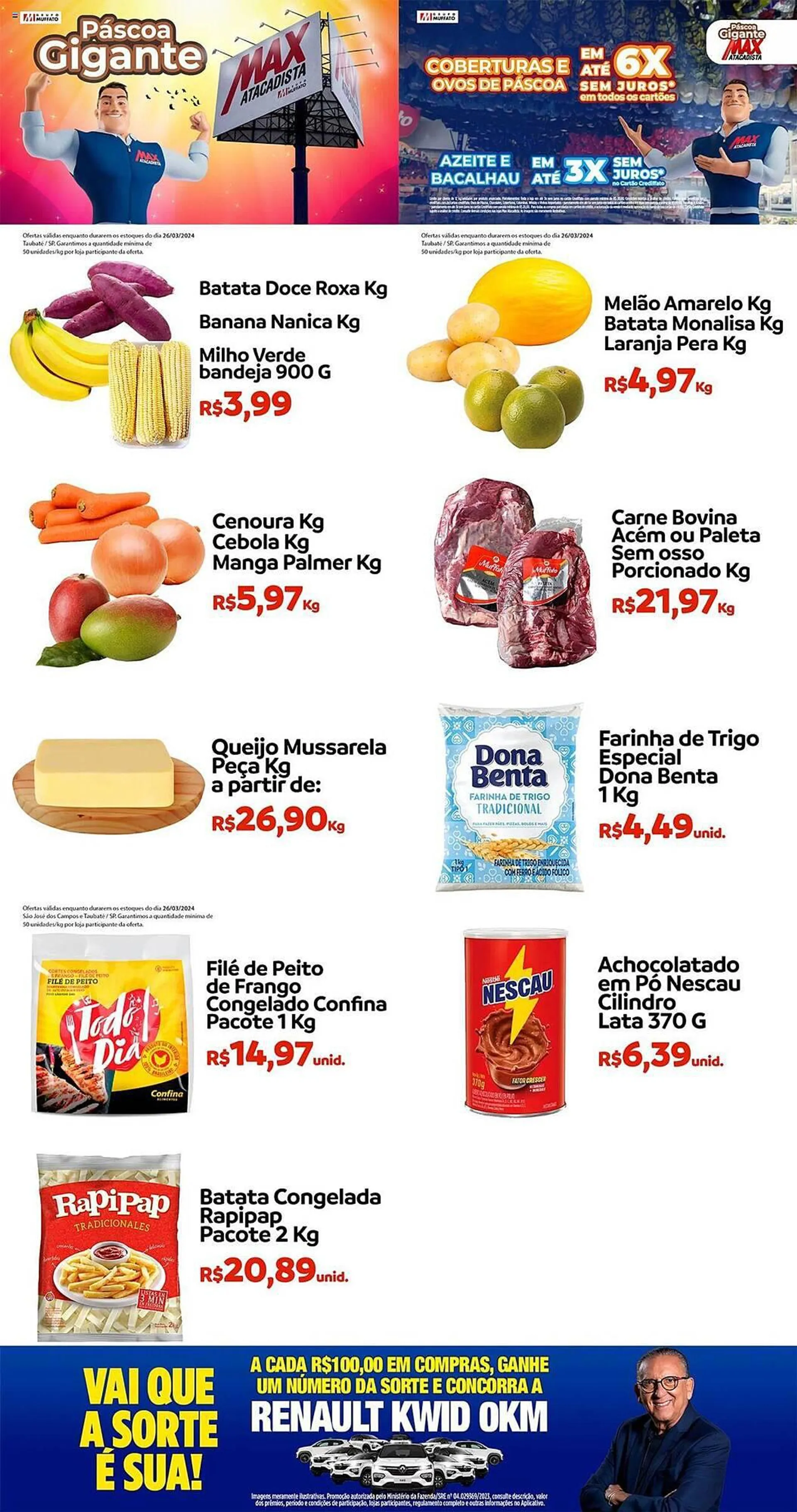 Encarte de Catálogo Max Atacadista 26 de março até 26 de março 2024 - Pagina 1
