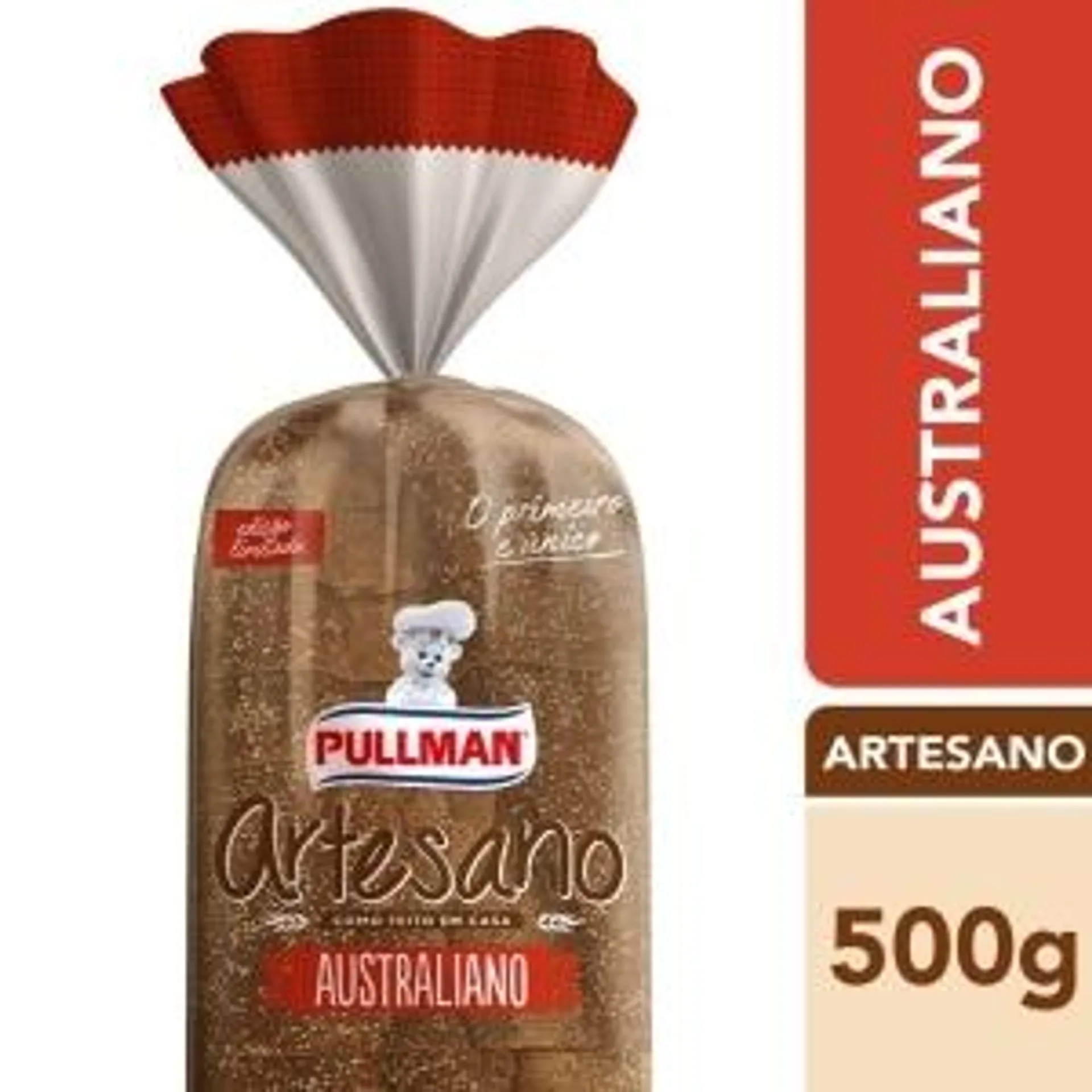 Pão Pullman Artesano Australiano 500g