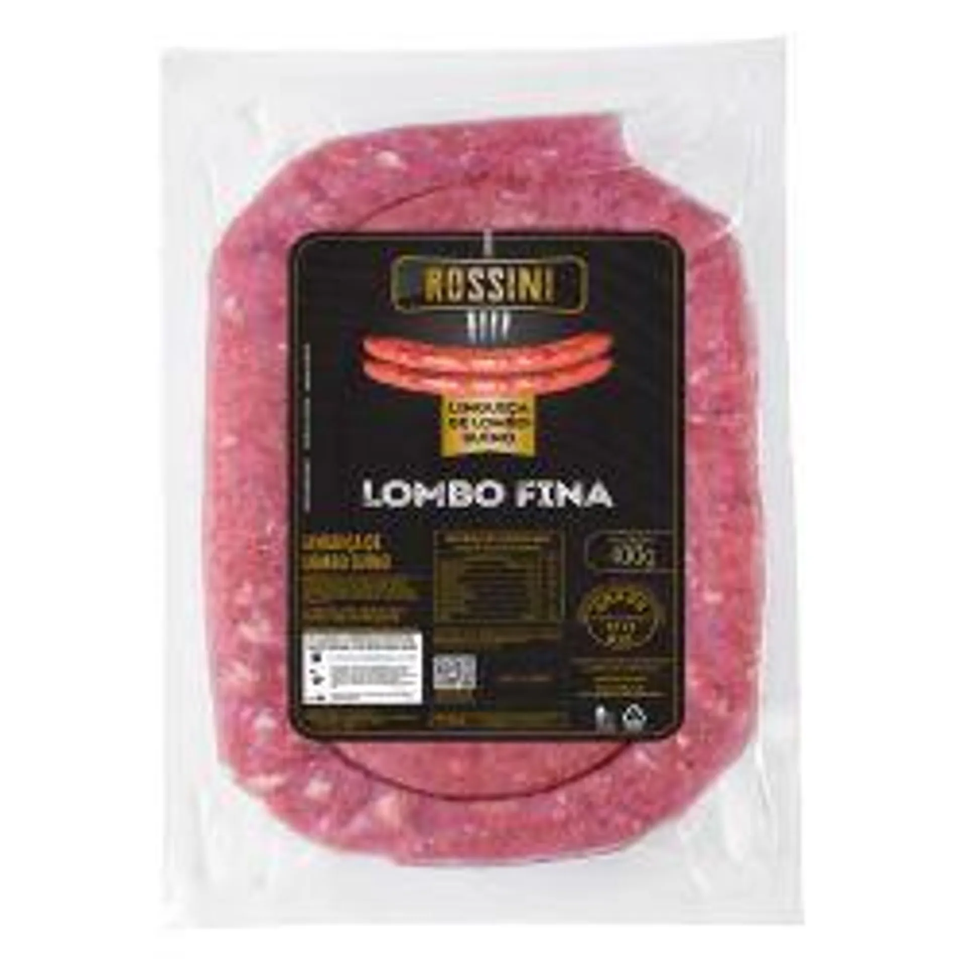 Linguica Rossini 400g Lombo Fina