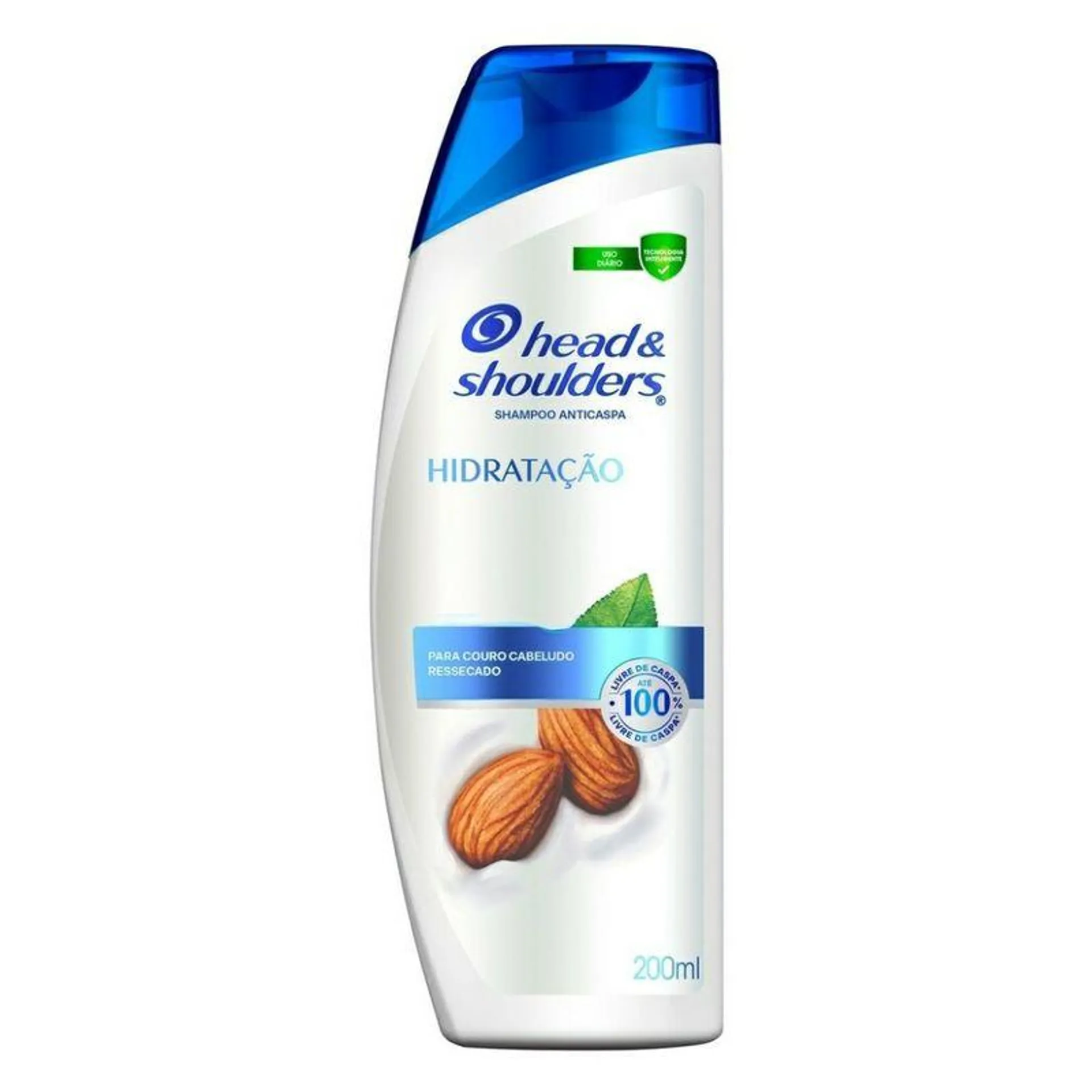 Shampoo Head & Shoulders Hidratação com Óleo de Amêndoas 200ml