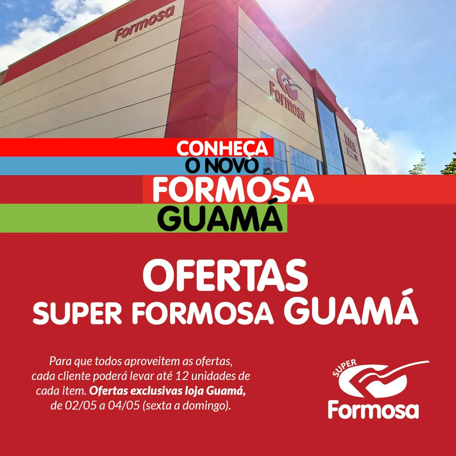 Encarte de Catálogo Grupo Formosa 2 de maio até 4 de maio 2025 - Pagina 1