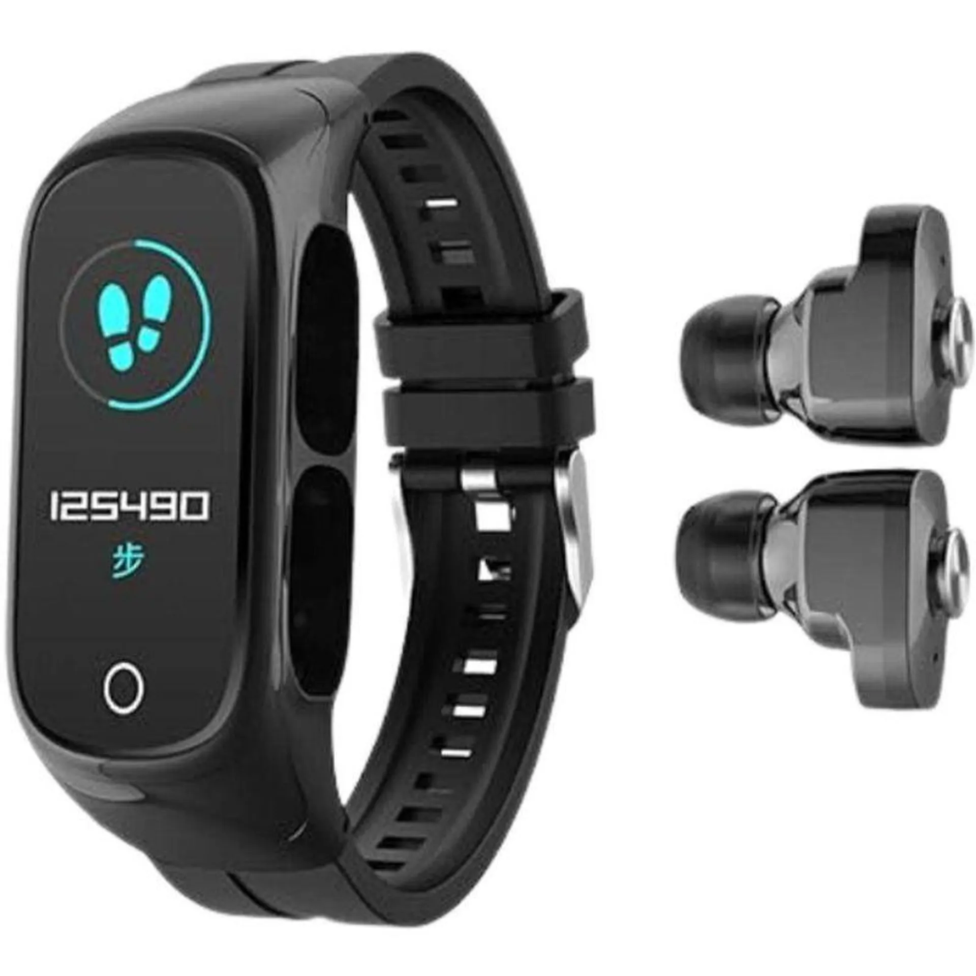 Relógio Inteligente Com Fone Bluetooth Smartwatch 2 Em 1 N8 Melhorando Sua Experiência De Uso