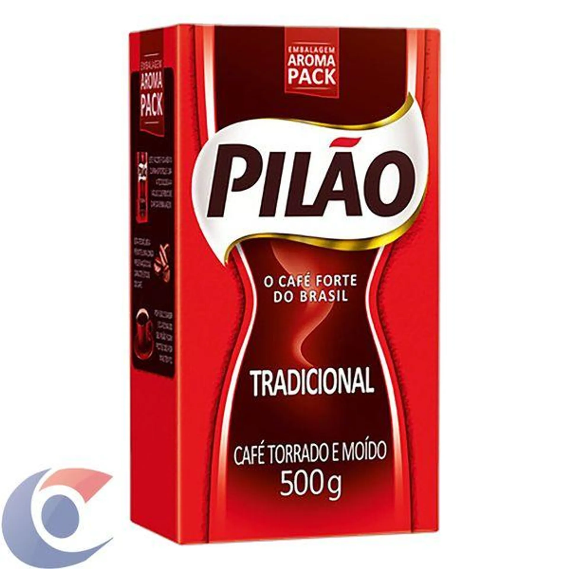 Café A Vácuo Pilão Puro Tradicional 500g