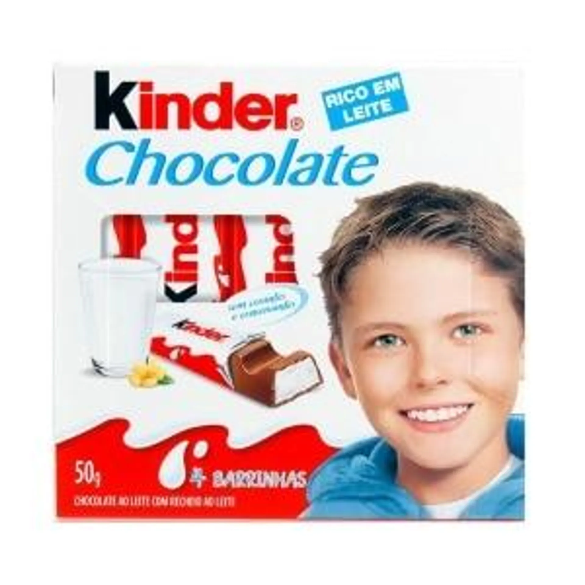 Chocolate ao Leite Kinder 50g